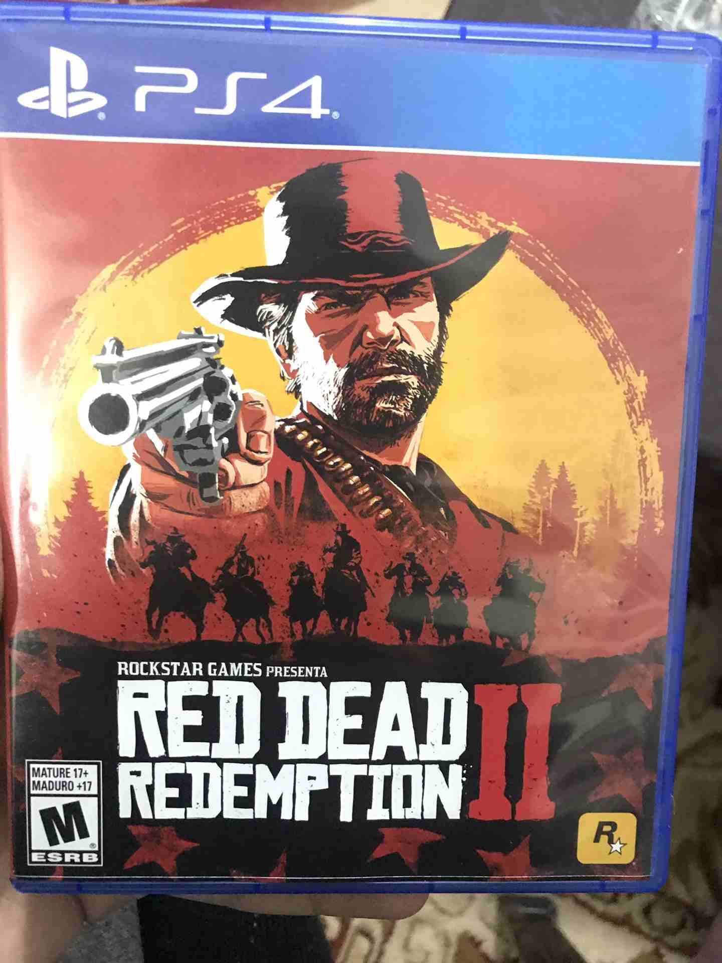 لعبة Red Dead 2
لا تنسَ أنك شاهدت هذا الإعلان في عنكبوت
لعبة ريد ديد على البلاستيشن 4 استعمال اسب...