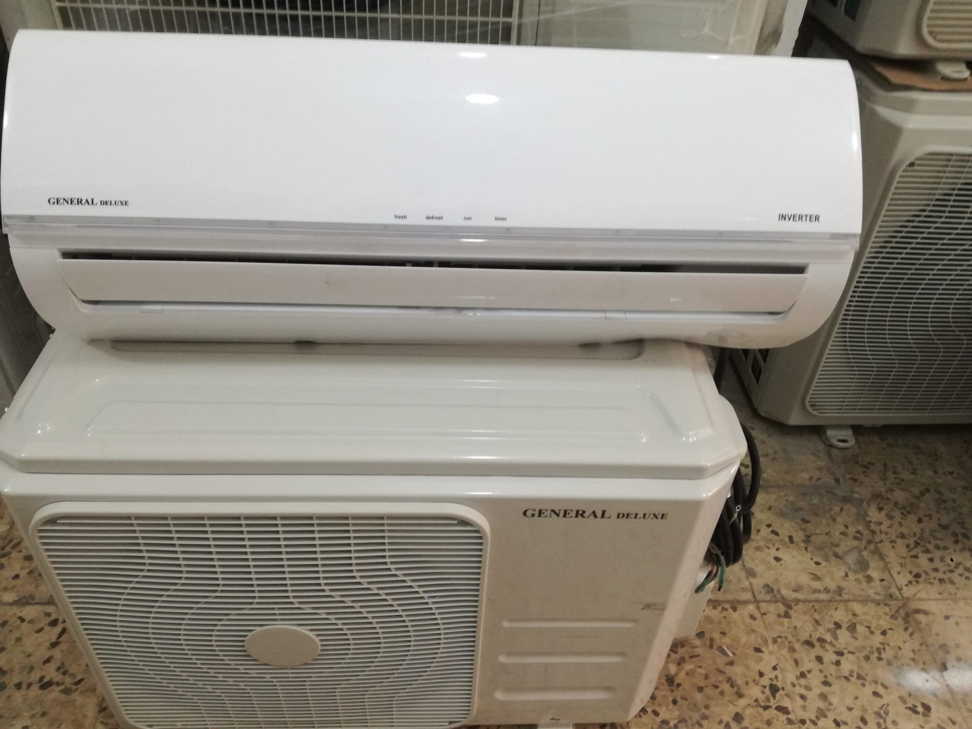 جنرال ديلوكس انفيرتر مستعمل
لا تنسَ أنك شاهدت هذا الإعلان في عنكبوت
الجهاز في حالة الجديد
الس...