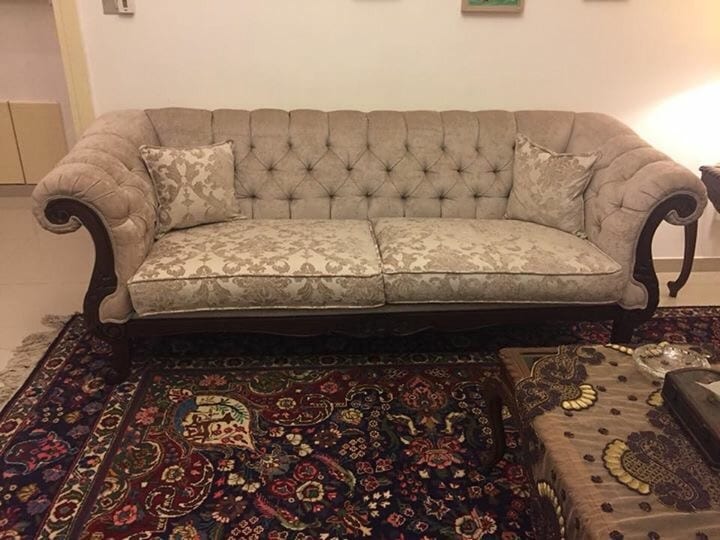 طقم ضيوف خشب حفر بحالة ممتازة
لا تنسَ أنك شاهدت هذا الإعلان في عنكبوت
طقم ضيوف فاخر...