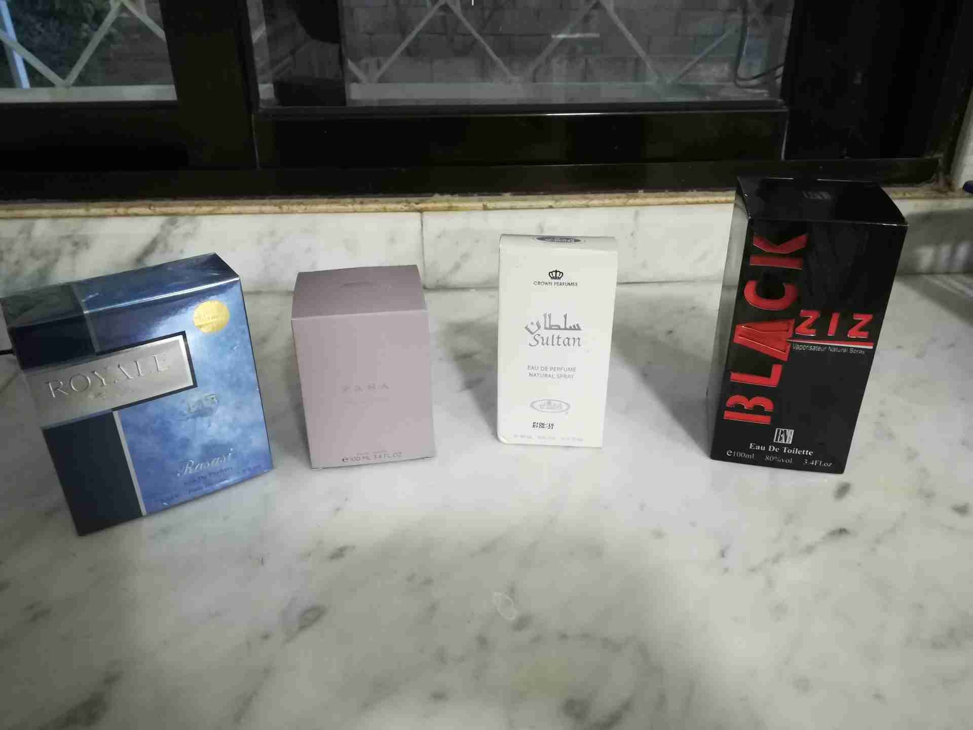 مجموعه من العطور
لا تنسَ أنك شاهدت هذا الإعلان في عنكبوت
الرويال 9 الزارا 9 البلاك 7 و...