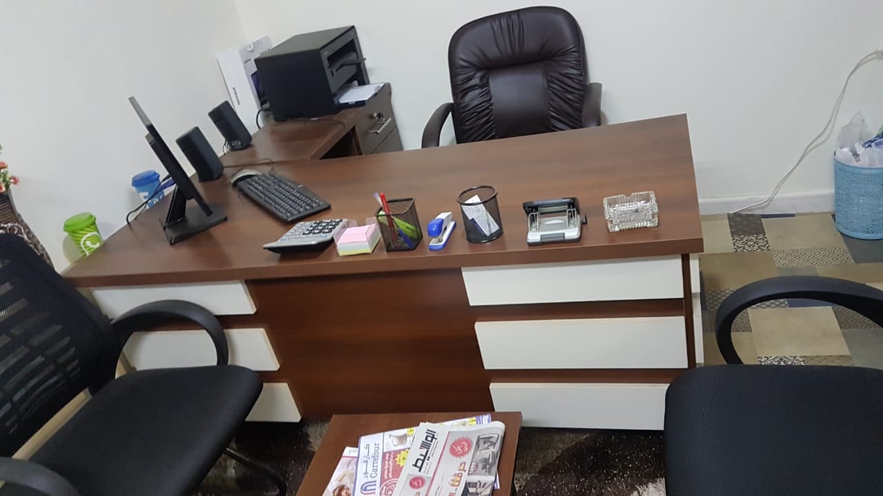 اثاث مكتبي للبيع بسعررر محروق وكاله
لا تنسَ أنك شاهدت هذا الإعلان في عنكبوت
اثاث مكتبي وكاله...