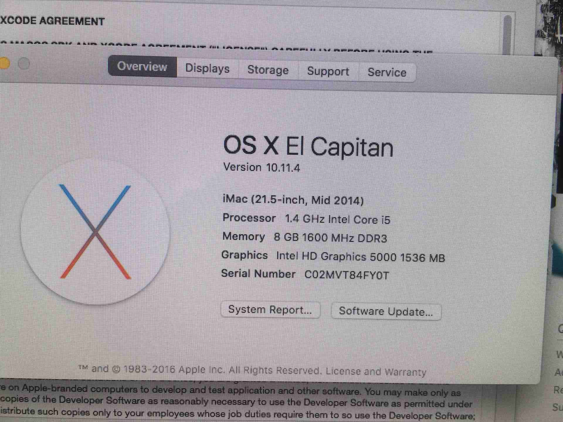 imac mid 2014
لا تنسَ أنك شاهدت هذا الإعلان في عنكبوت
بحالة الوكالة استخدام خفيف معاه ماوس و...
