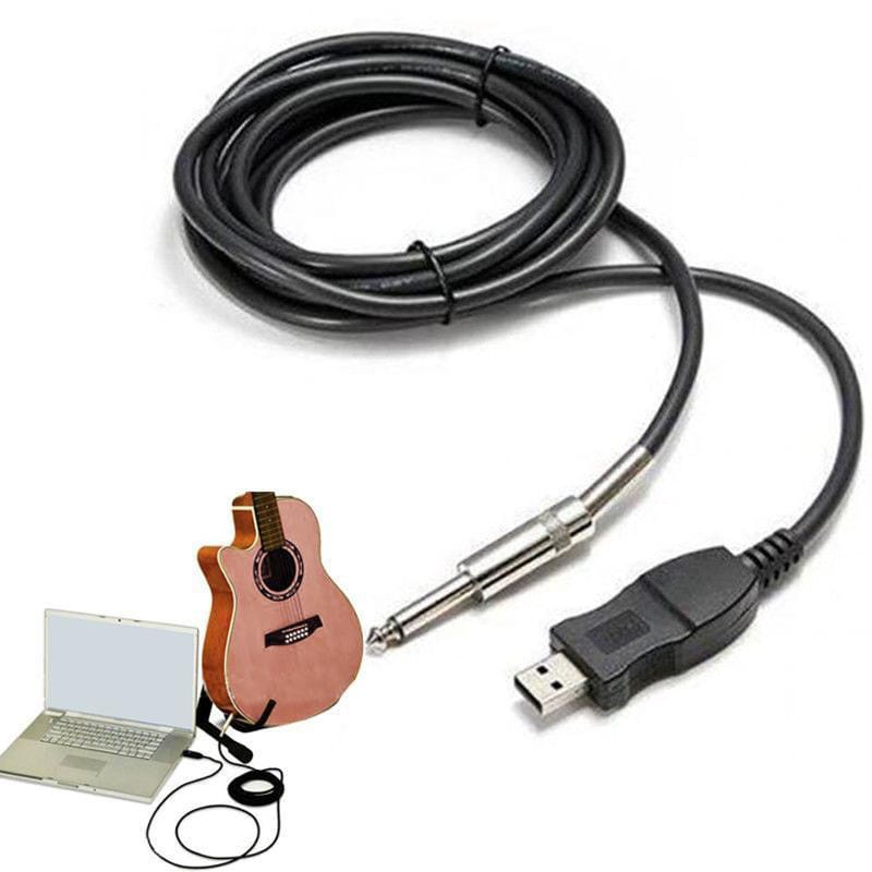 USB Gitarre Kable USB Interface Male to 6.35mm 1/4" Mono Male Electric Adapter
لا تنسَ أنك شاهدت هذا الإعلان في عنكبوت...