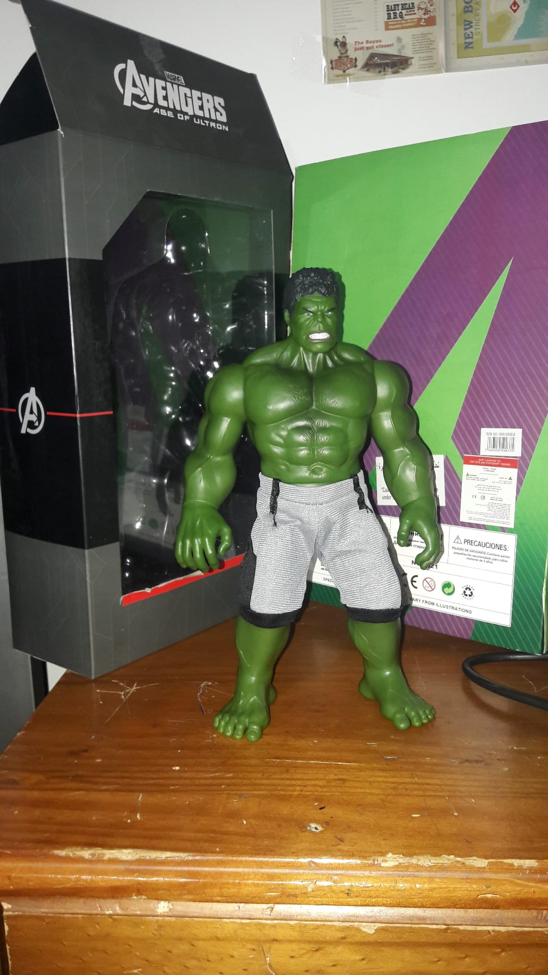 شخصية (Hulk) للبيع
لا تنسَ أنك شاهدت هذا الإعلان في عنكبوت
الحالة : جديدة
السعر : 15 لا اكث...