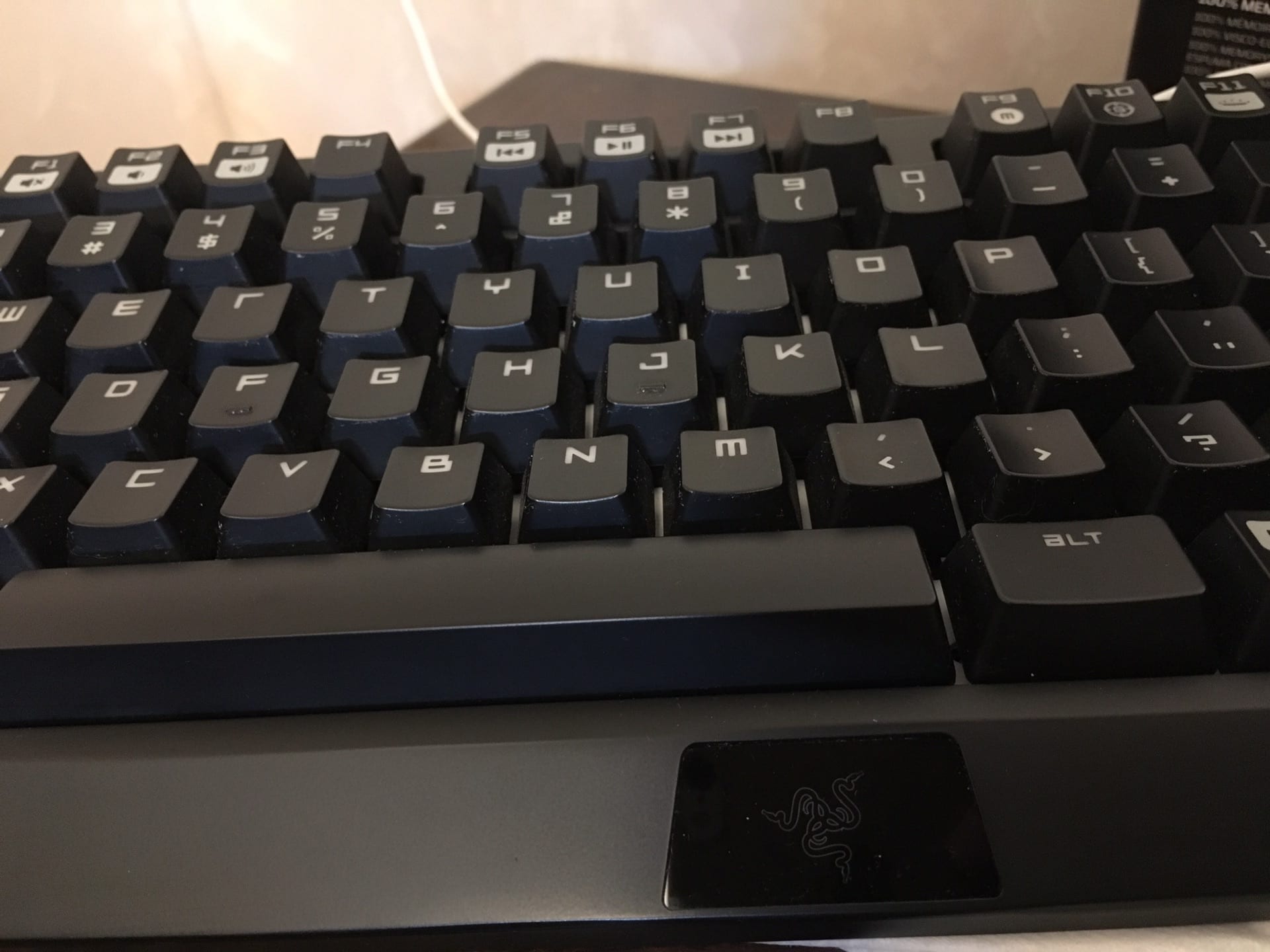 Razer blackwidow Edition chroma كيبورد ربزر
لا تنسَ أنك شاهدت هذا الإعلان في عنكبوت
وكاله بكل...