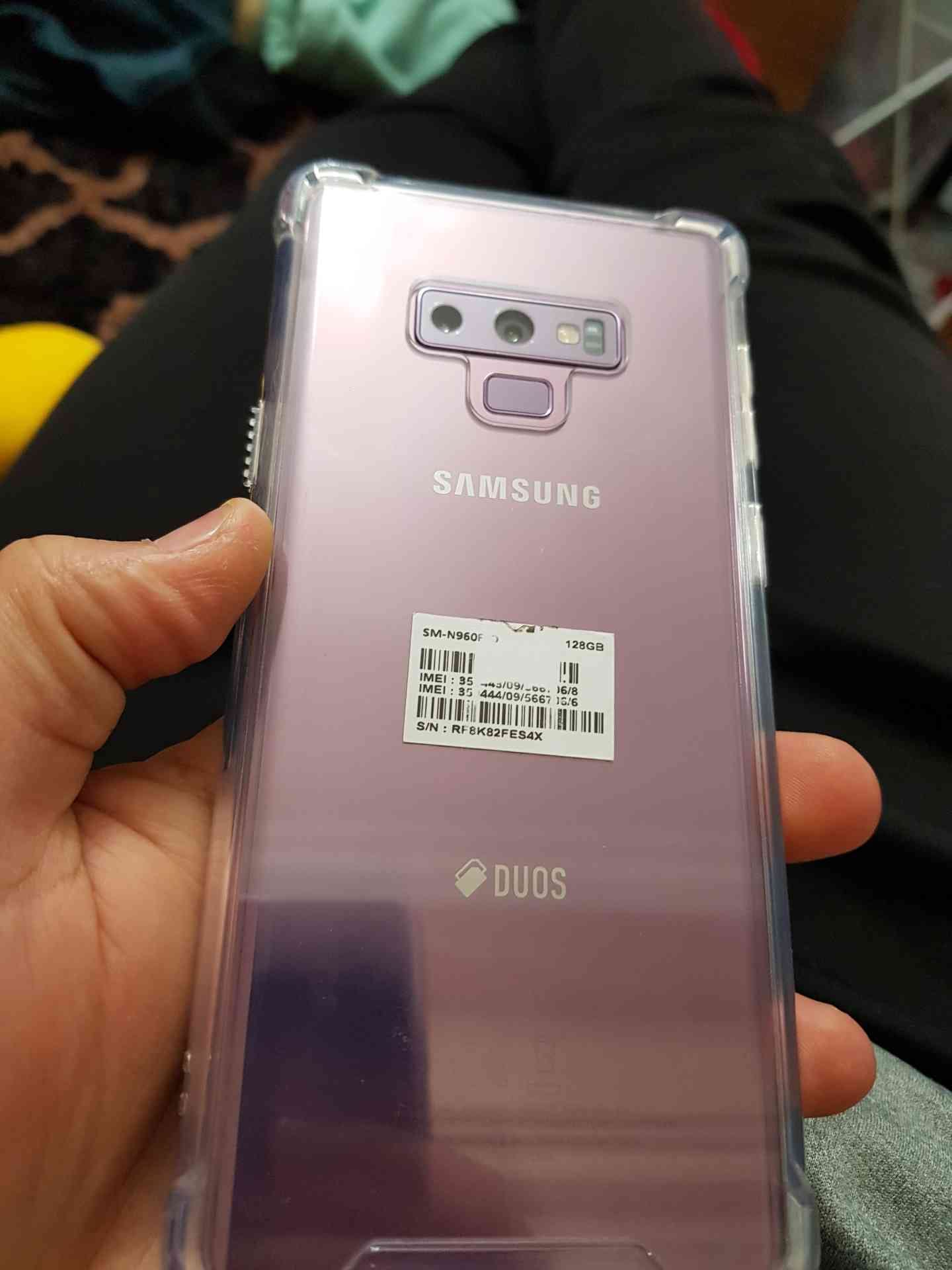 note 9 بكج
لا تنسَ أنك شاهدت هذا الإعلان في عنكبوت
السعر نهائي الجهاز بحالة الجديد
ولون مميز...