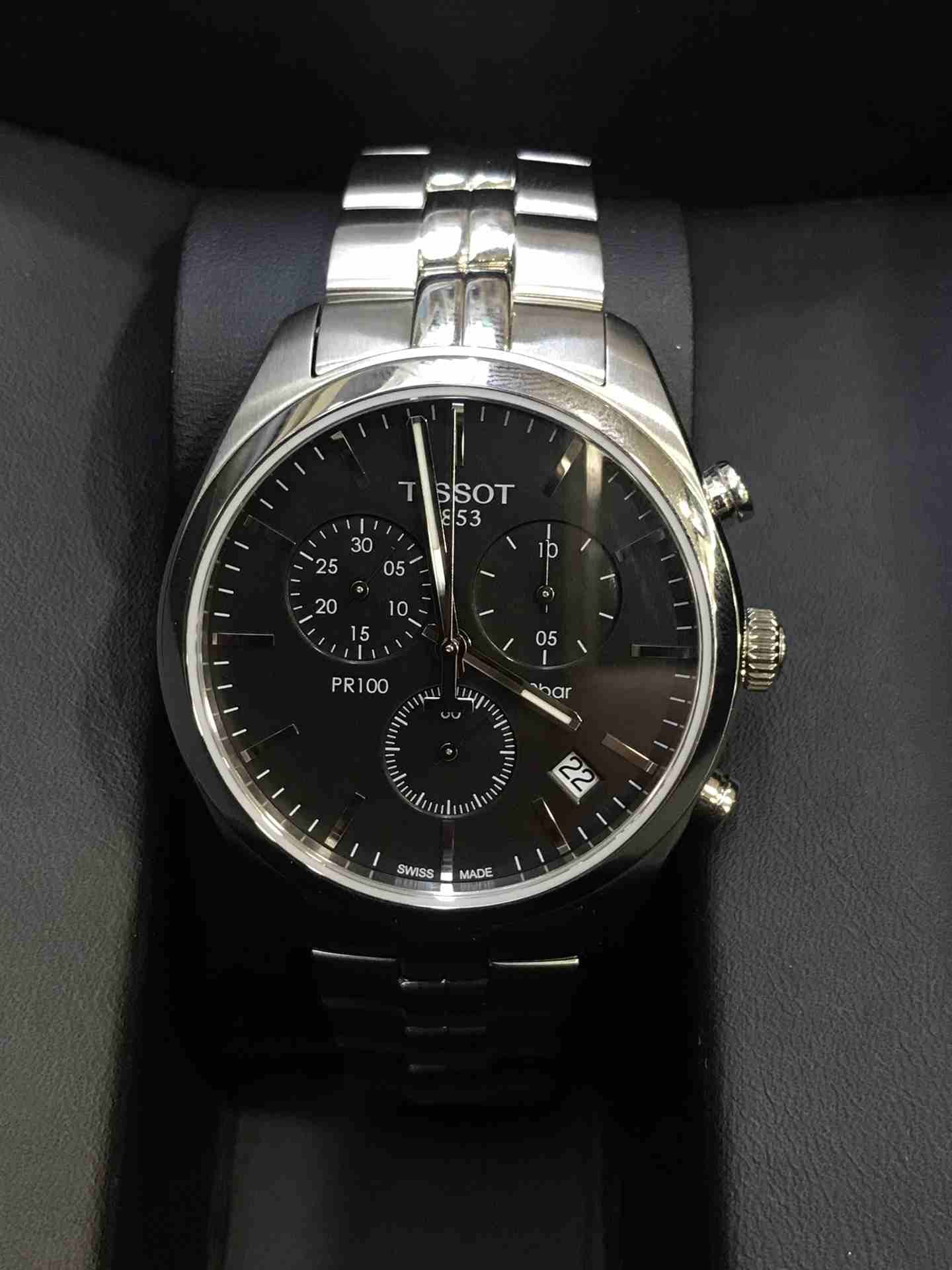 TISSOT PR 100 CHRONOGRAPH
لا تنسَ أنك شاهدت هذا الإعلان في عنكبوت
Reference T101.417.11.051.00
Or...