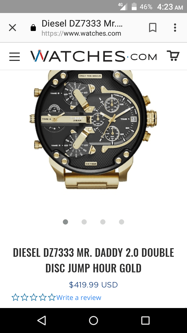 ساعة. diesel DZ 7333. اصلية 100%
لا تنسَ أنك شاهدت هذا الإعلان في عنكبوت
ساعة ديزل اصلية 1...