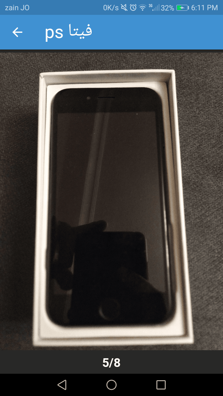 i phone 7 chinese اصلي100٪ كله شغال بس القطع صيني
لا تنسَ أنك شاهدت هذا الإعلان في عنكبوت
كله شغ...
