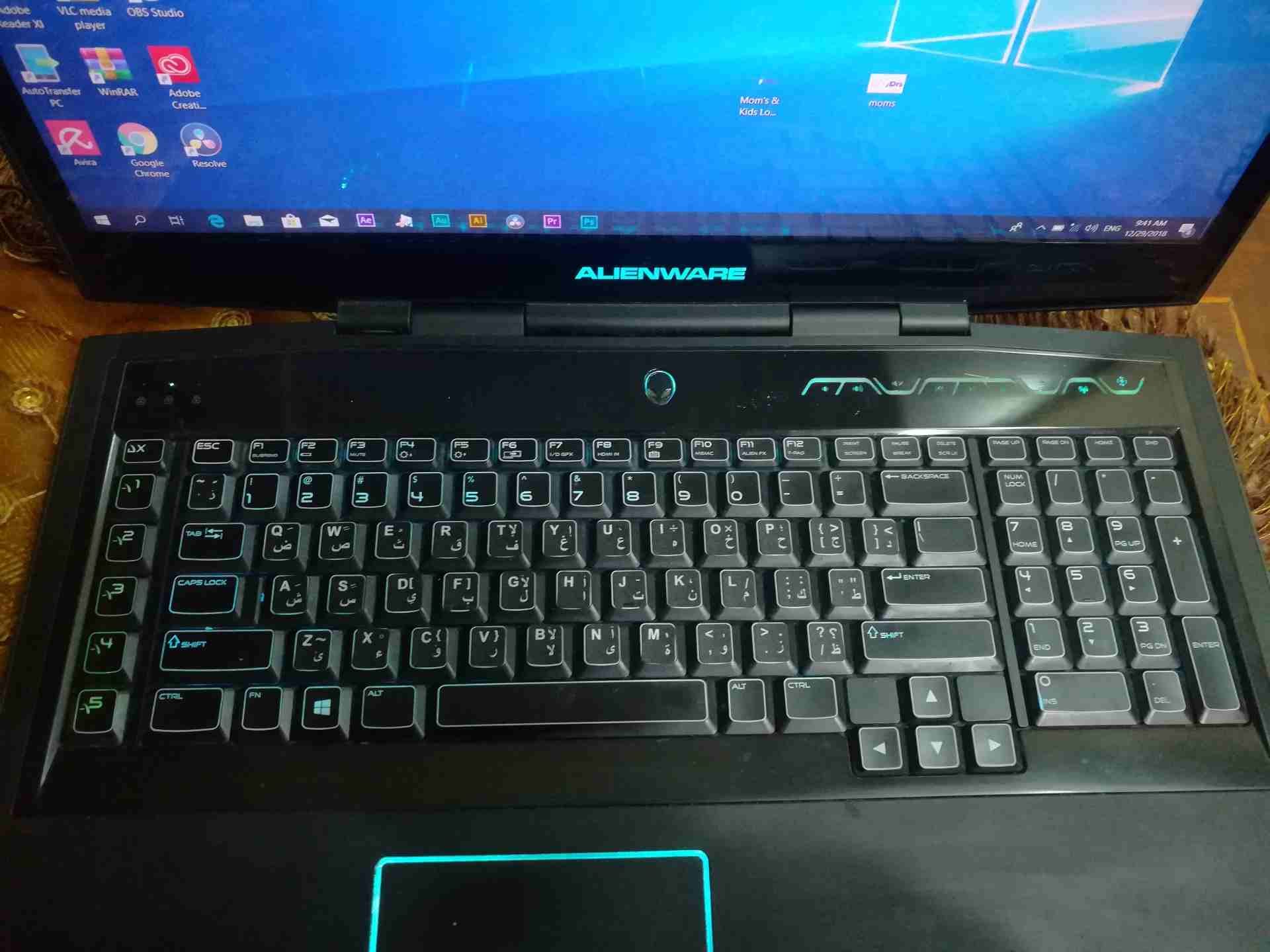 لابتوب Alienware مستعمل للبيع
لا تنسَ أنك شاهدت هذا الإعلان في عنكبوت
2 ssd 240gb
hdd 1 tb
32 ra...