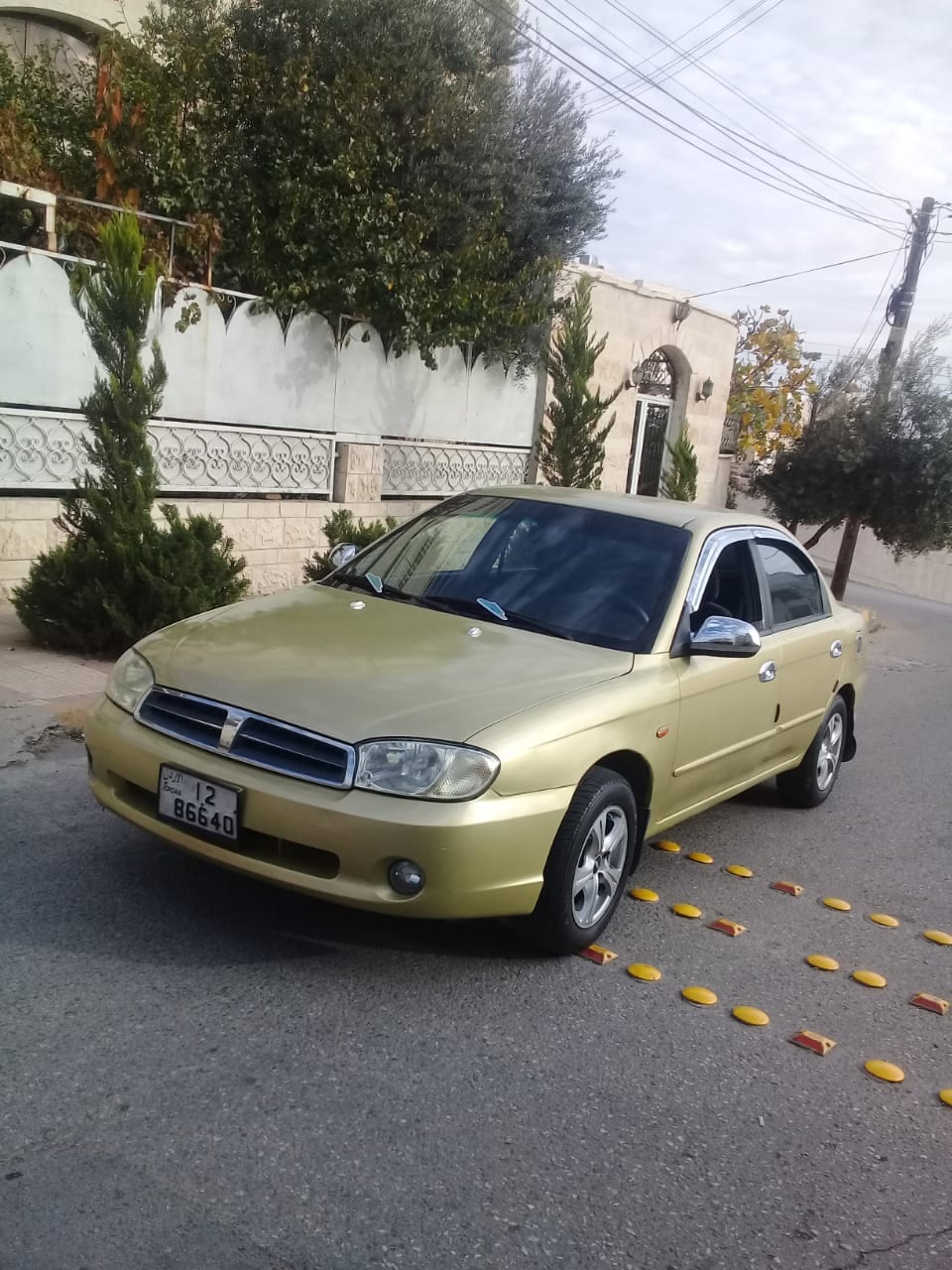 كيا سبيكترا موديل (2000) فحص كامل جنط مميز لون ذهبي ترخيص جديد قيير عادي للبيع
لا تنسَ أنك شاهدت هذا الإعلان في عنكبوت...