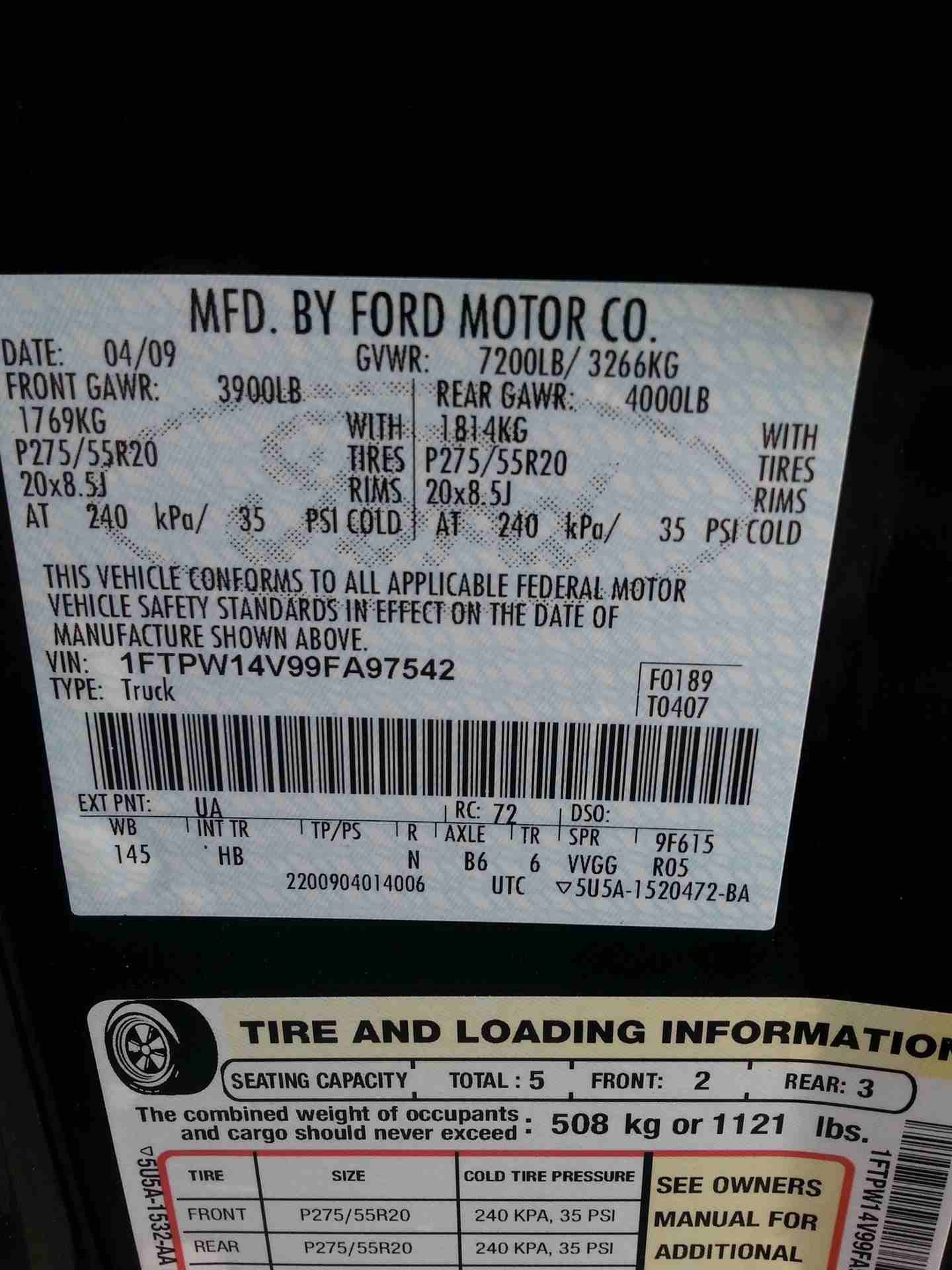 Ford 2009 F-150 Lariate 4x4
لا تنسَ أنك شاهدت هذا الإعلان في عنكبوت
Full option
Double cabin 4 d...