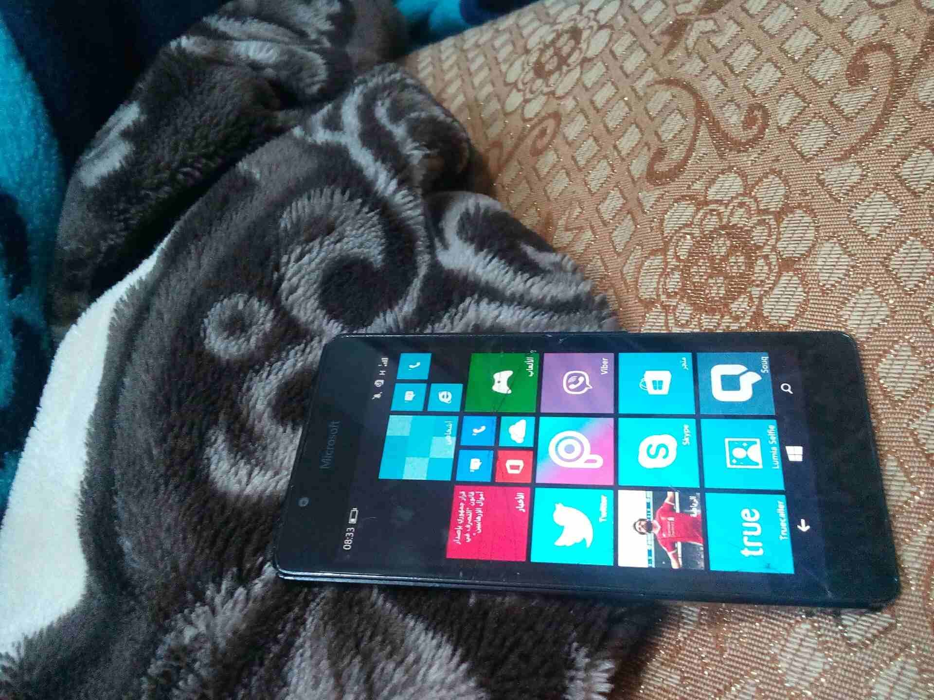 هاتف لوميا 540 Microsoft مستعمل كسر بالشاشة خطين ذاكرته 8جيجا
لا تنسَ أنك شاهدت هذا الإعلان في عنكبوت...