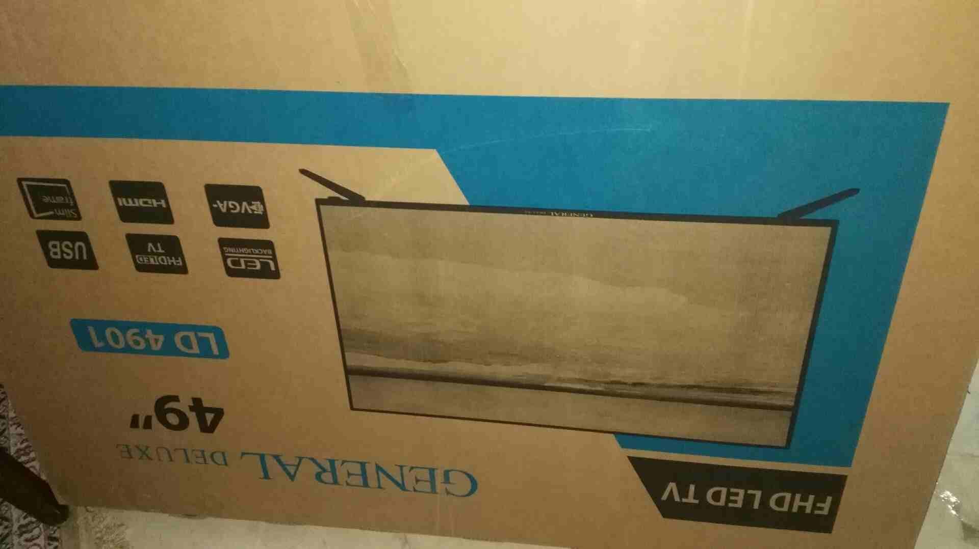 شاشتين جنرال ديلوكس 49 للبيع جديد في الكرتونه
لا تنسَ أنك شاهدت هذا الإعلان في عنكبوت
شاشتين جنرا...