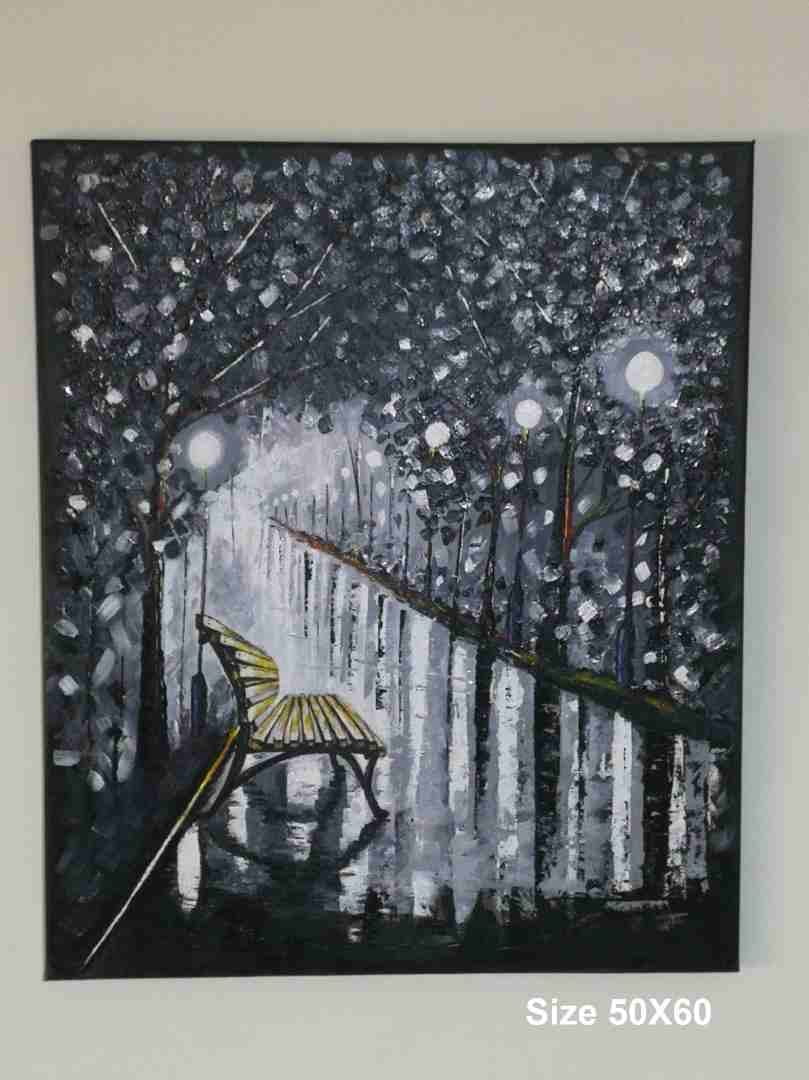 لوحات فنية اكريليك على كانفاس ( Acrylic painting on Canvas)
لا تنسَ أنك شاهدت هذا الإعلان في عنكبوت...