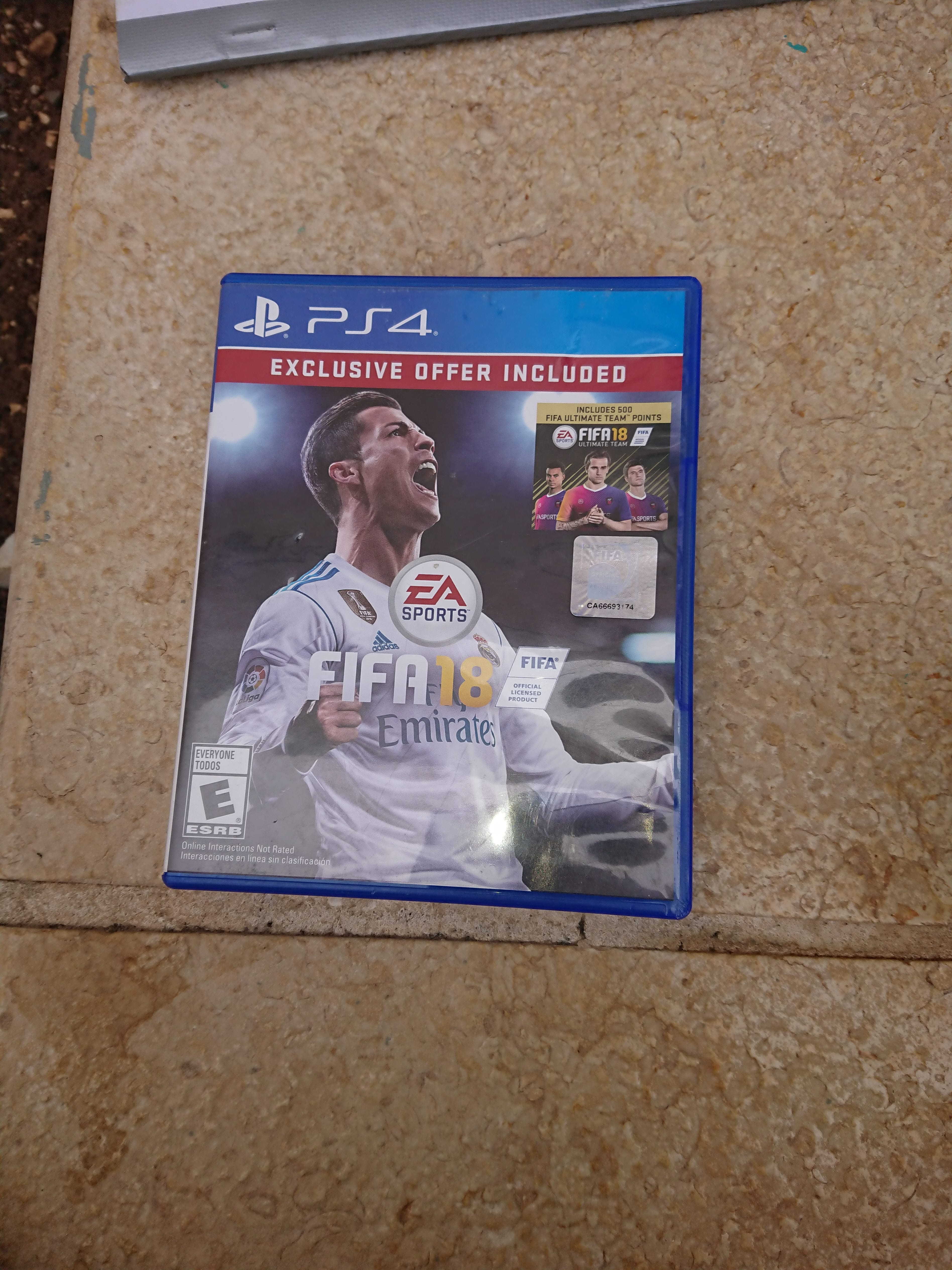 fifa18
لا تنسَ أنك شاهدت هذا الإعلان في عنكبوت
سيدي بلاي ستيشن 4
fifa 18...