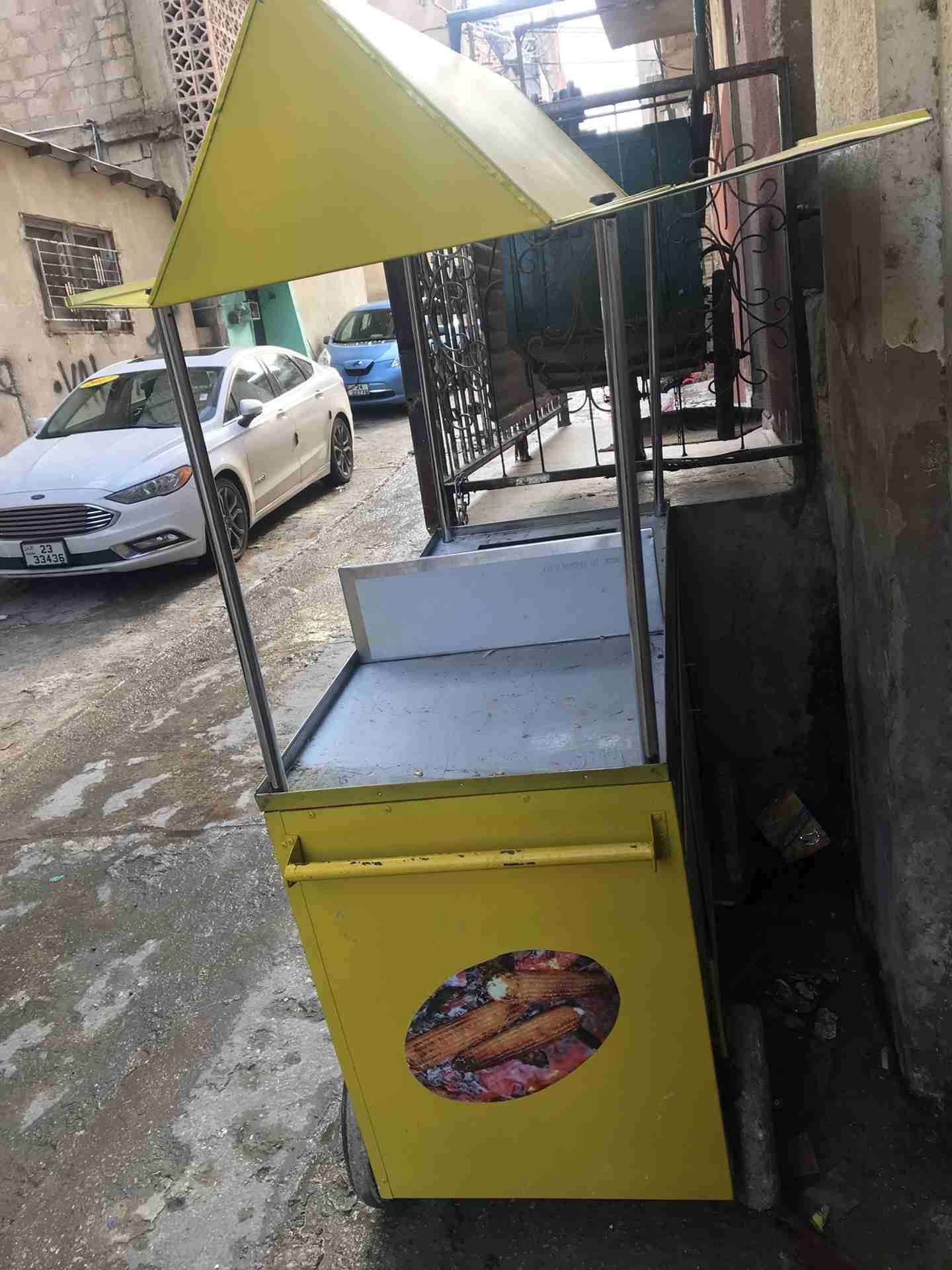 عرباي شوي
لا تنسَ أنك شاهدت هذا الإعلان في عنكبوت
عرباي تفصيل جديد ذرة مشوية مع منقل والشبك...