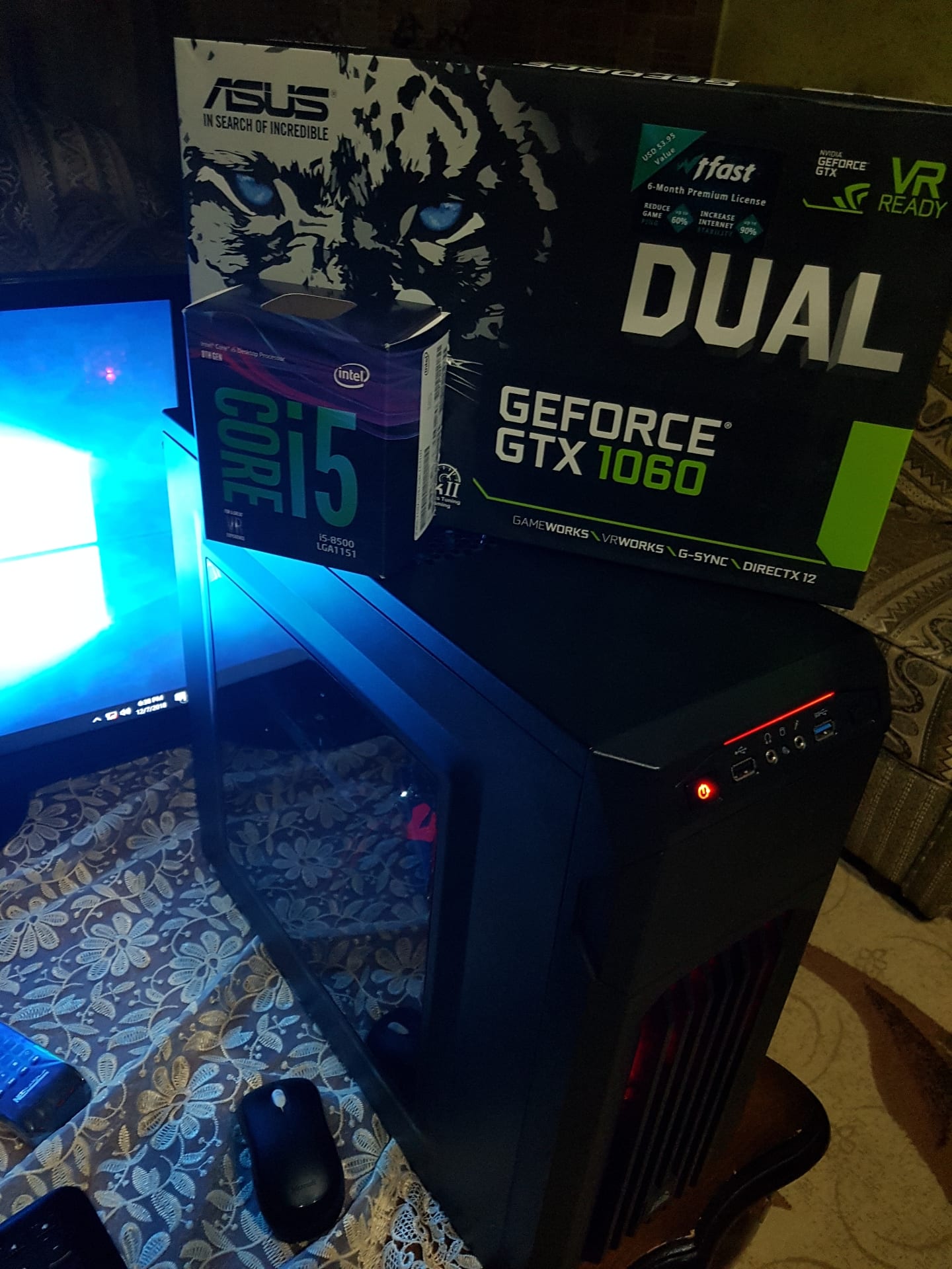 PC GAMING AND DESIGN 8th GEN I5-8500
لا تنسَ أنك شاهدت هذا الإعلان في عنكبوت
GAMING AND DESIG...