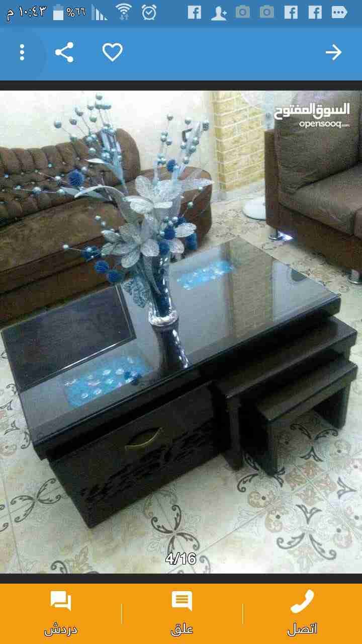 طاولات وسط5قطع خشب ماليزي ملبس قشرةبلوط بسعر37دنيارشمل توصل
لا تنسَ أنك شاهدت هذا الإعلان في عنكبوت...