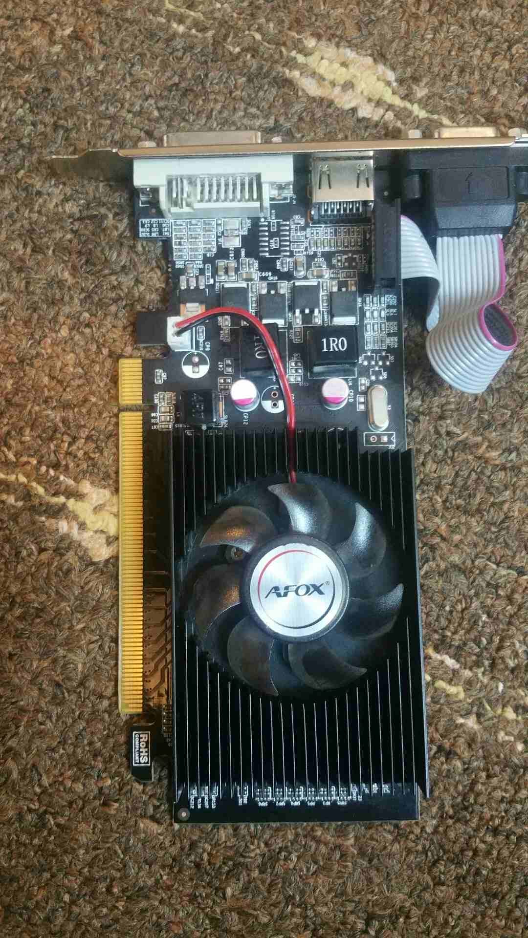 *كرت شاشه Nivida 1GB
لا تنسَ أنك شاهدت هذا الإعلان في عنكبوت
*كرت شاشه Afox Nivida 1GB DDR2 pci-...