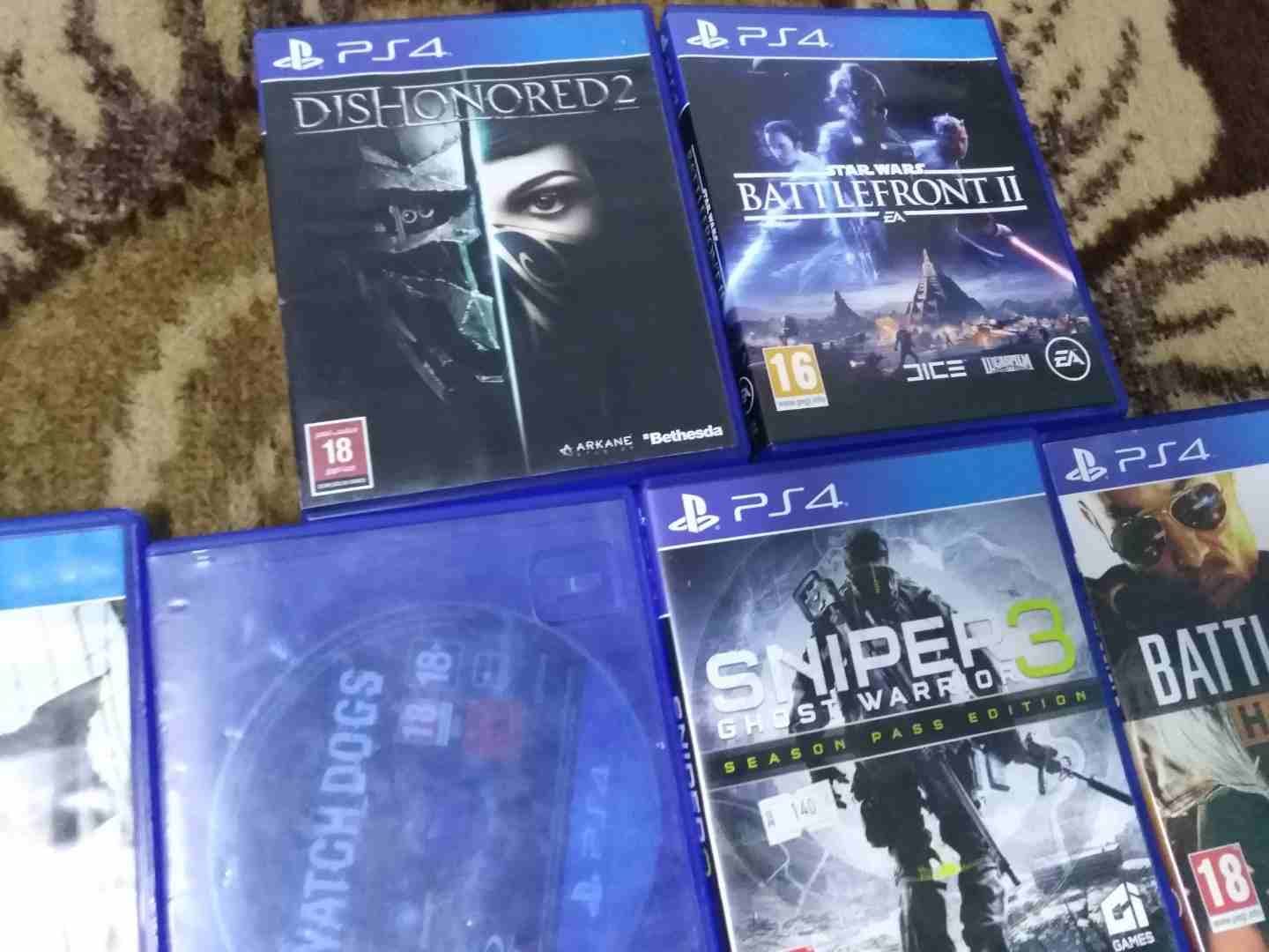العاب بلايستيشن PS4 GAMES مستعملة
لا تنسَ أنك شاهدت هذا الإعلان في عنكبوت
مجموعة العاب بلايستيشن...