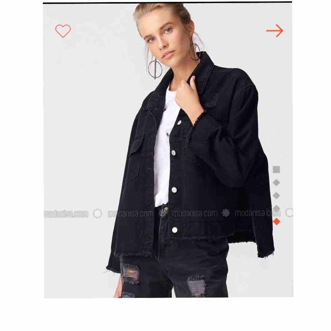 black modanisa jean jacket
لا تنسَ أنك شاهدت هذا الإعلان في عنكبوت
Unused black jeans jacket from...