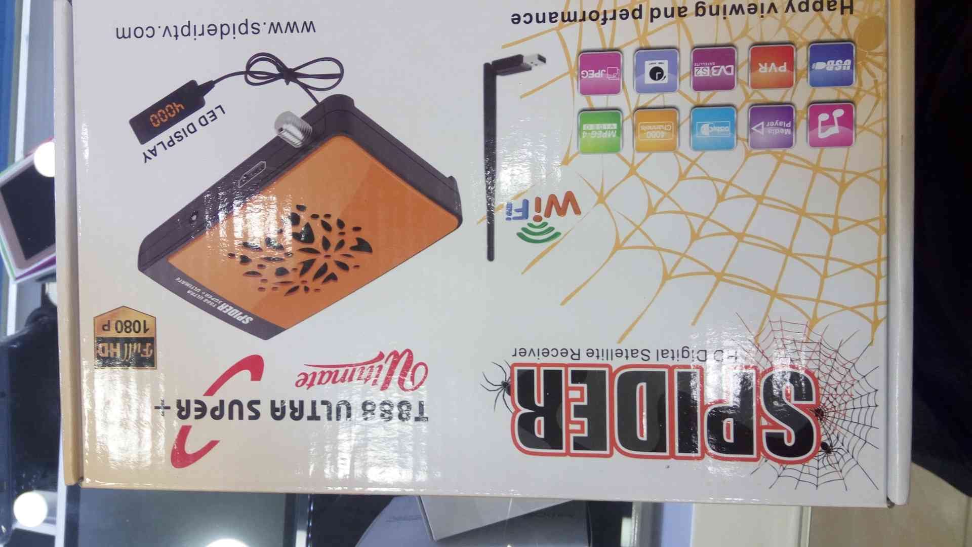 جميع انواع ريسيفرات i. p. t. v tiger. spider. gazal
لا تنسَ أنك شاهدت هذا الإعلان في عنكبوت
ا...