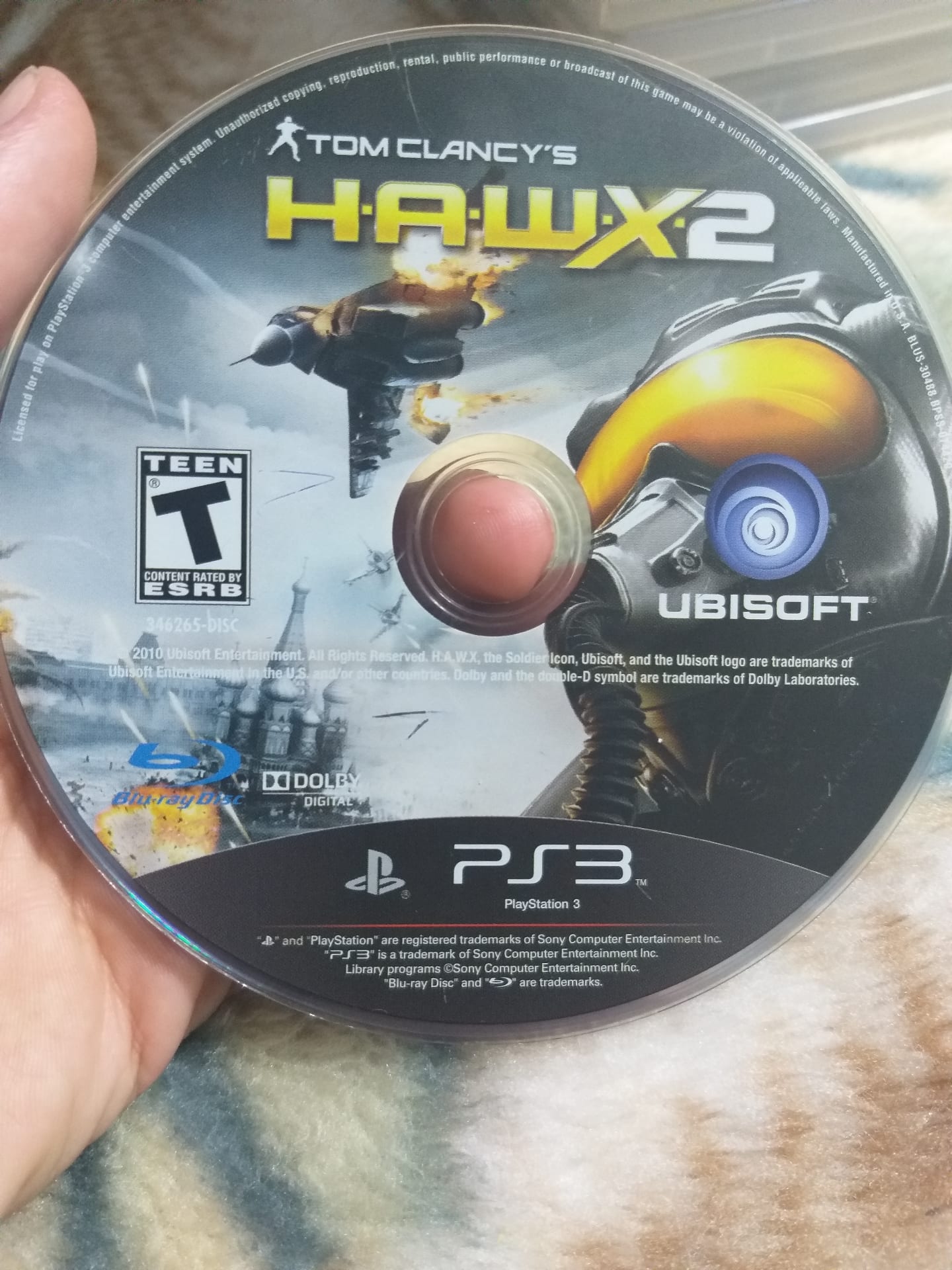 شريط TOM CLANCYS H.A.W.X بحالة الوكالة اصلي
لا تنسَ أنك شاهدت هذا الإعلان في عنكبوت
هذا الشري...