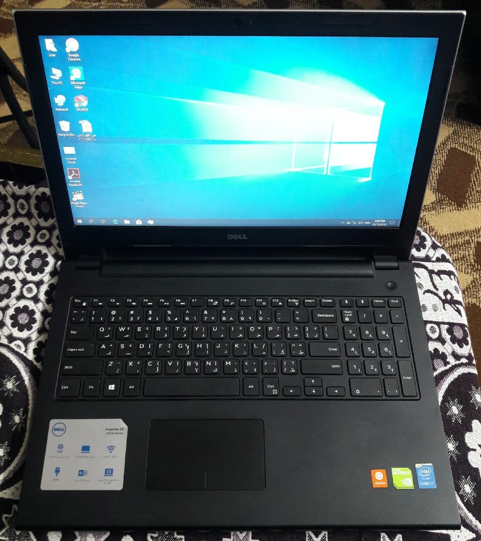 لابتوب ديل core i7 بحالة الوكالة جيل خامس كرت شاشة خارجي
لا تنسَ أنك شاهدت هذا الإعلان في عنكبوت...