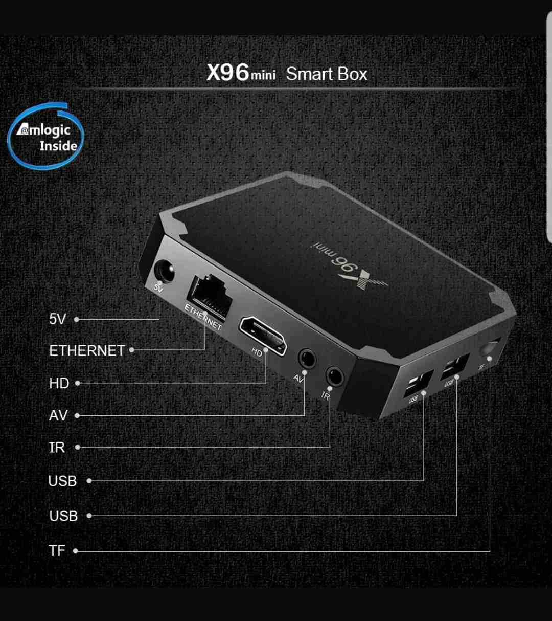 TV BOX 2gb ram
لا تنسَ أنك شاهدت هذا الإعلان في عنكبوت
TV BOX android 7.1 QUAD CORE 2GB RAM 16GB...