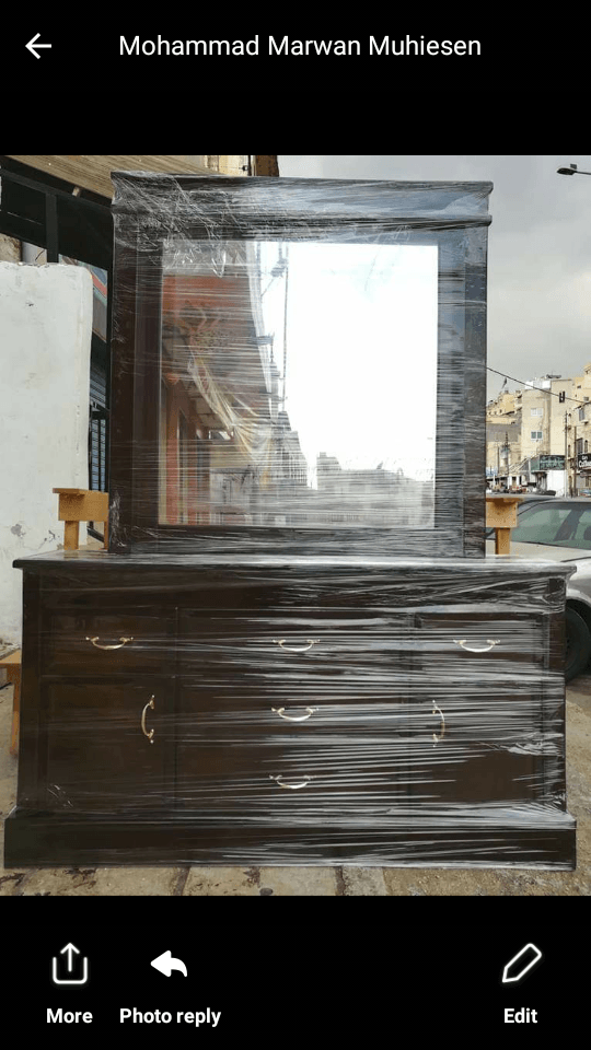 غرفة نوم للبيع
لا تنسَ أنك شاهدت هذا الإعلان في عنكبوت
غرفة نوم تفصيل خشب بلوط وزان يعني خشبها م...