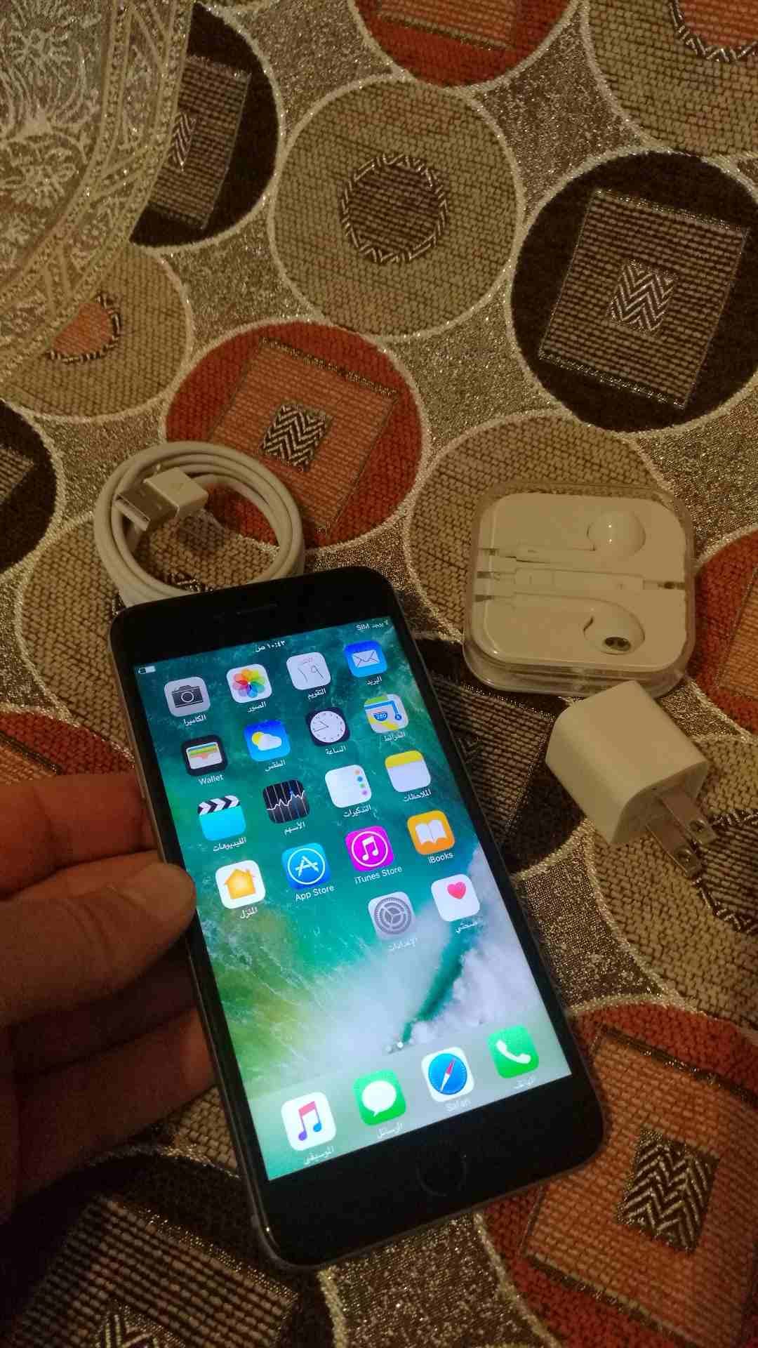 ايفون 6 اس بلس سعته 64 غيغا
لا تنسَ أنك شاهدت هذا الإعلان في عنكبوت
الجهاز بحاله ممتازه معاه شاحن...