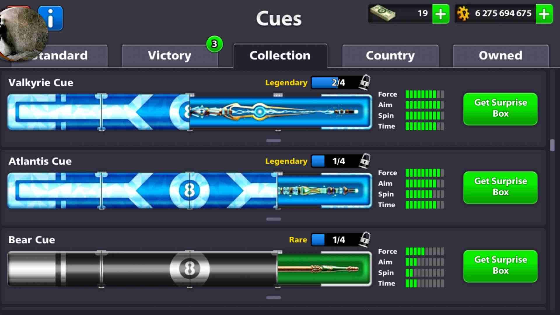 8ball pool
لا تنسَ أنك شاهدت هذا الإعلان في عنكبوت
حساب 6مليار وربع وفي 7 ليجاندري ميني كليب
للب...