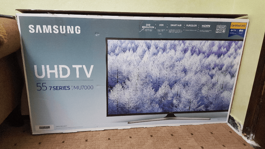 شاشة 55 سامسونج سمارت 4k بالكرتونة
لا تنسَ أنك شاهدت هذا الإعلان في عنكبوت
شاشه سامسونج 55 سم...