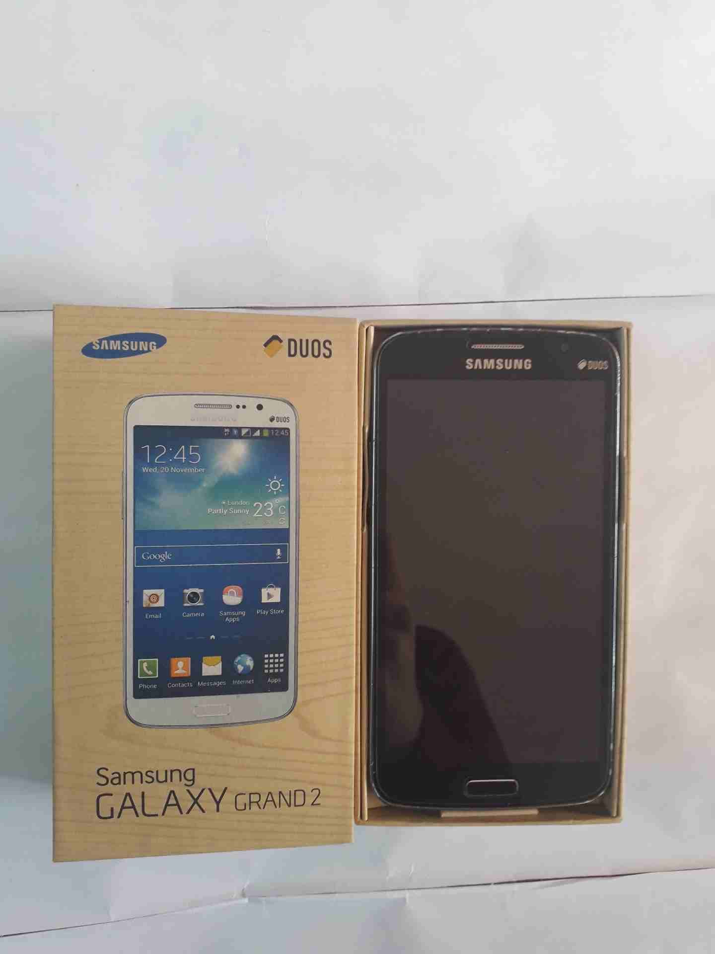 Samsung Galaxy Grand 2 سامسونج جالكسي جراند 2 للبيع بحالة ممتازة
لا تنسَ أنك شاهدت هذا الإعلان في عنكبوت...