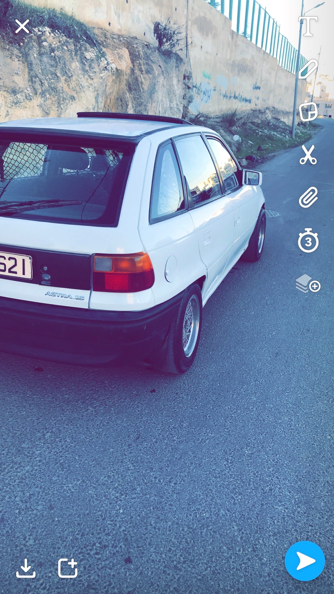 اوبل أسترا موديل 1993 بحاله ممتازه فتحه اصليه مرخصه سنه
لا تنسَ أنك شاهدت هذا الإعلان في عنكبوت...