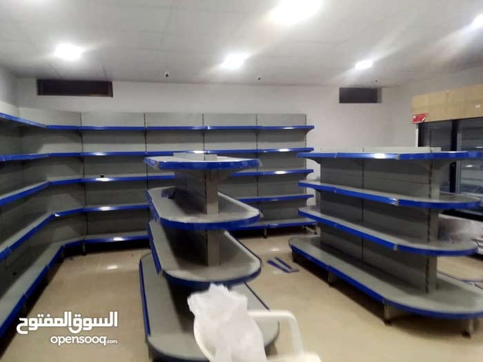 ارفف سوبر ماركت
لا تنسَ أنك شاهدت هذا الإعلان في عنكبوت
كل رف بحمل 80 كيلو مكفول 5 سنوات
أس...