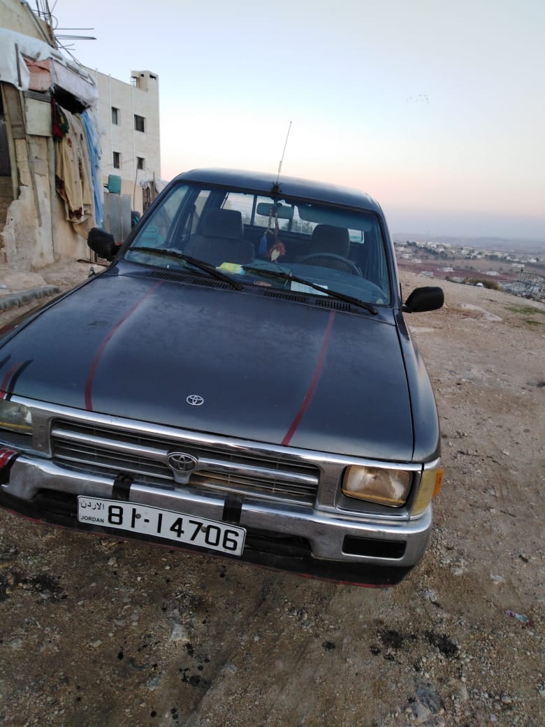 تويوتا
لا تنسَ أنك شاهدت هذا الإعلان في عنكبوت
تويوتا هلوكس للبيع موديل 1995 خالي قص قلبان (ا...