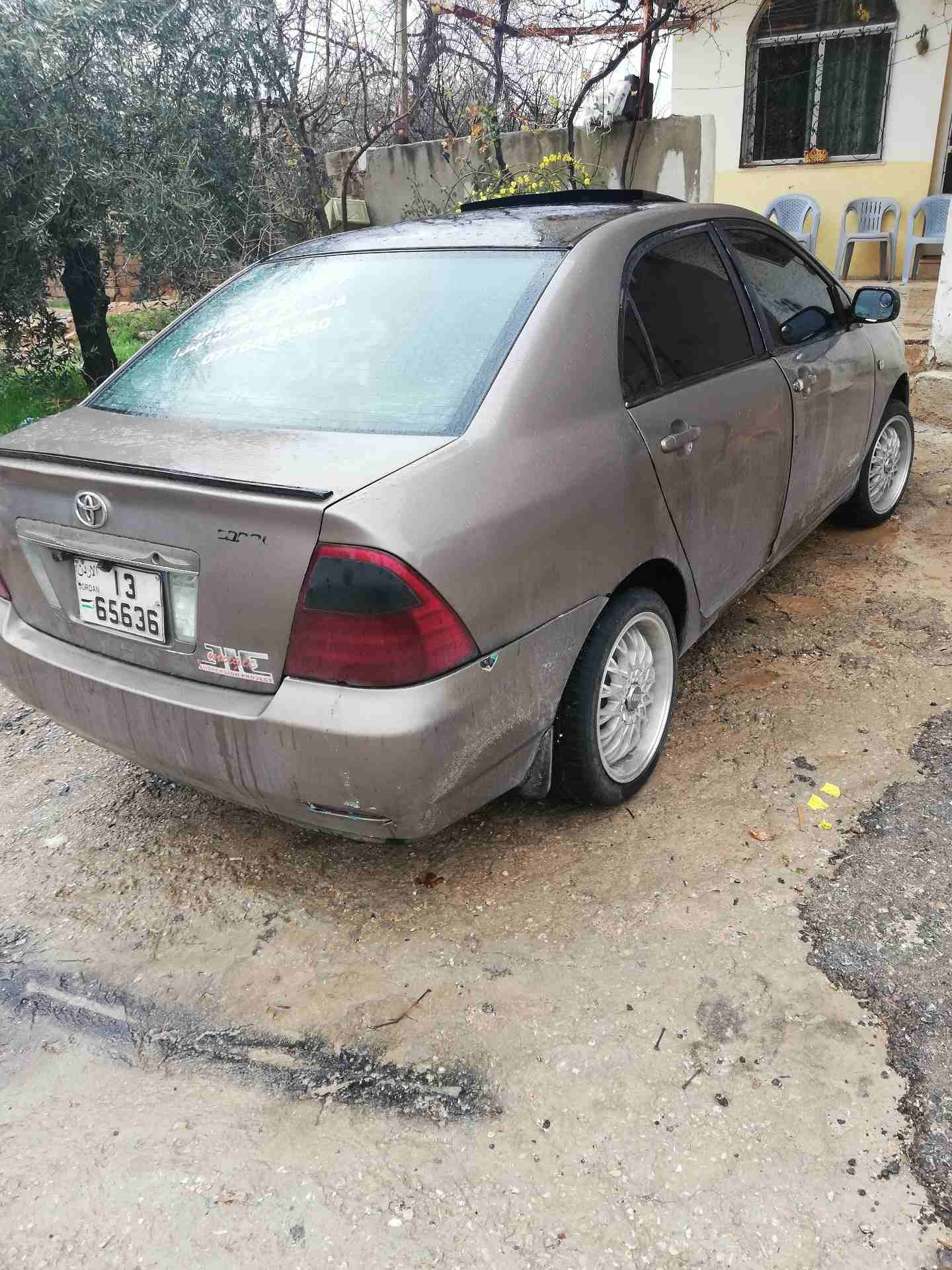 تويوتا كورولا 2002
لا تنسَ أنك شاهدت هذا الإعلان في عنكبوت
تويوتا كورولا 2002 محدثه 2007 ماتور 1...