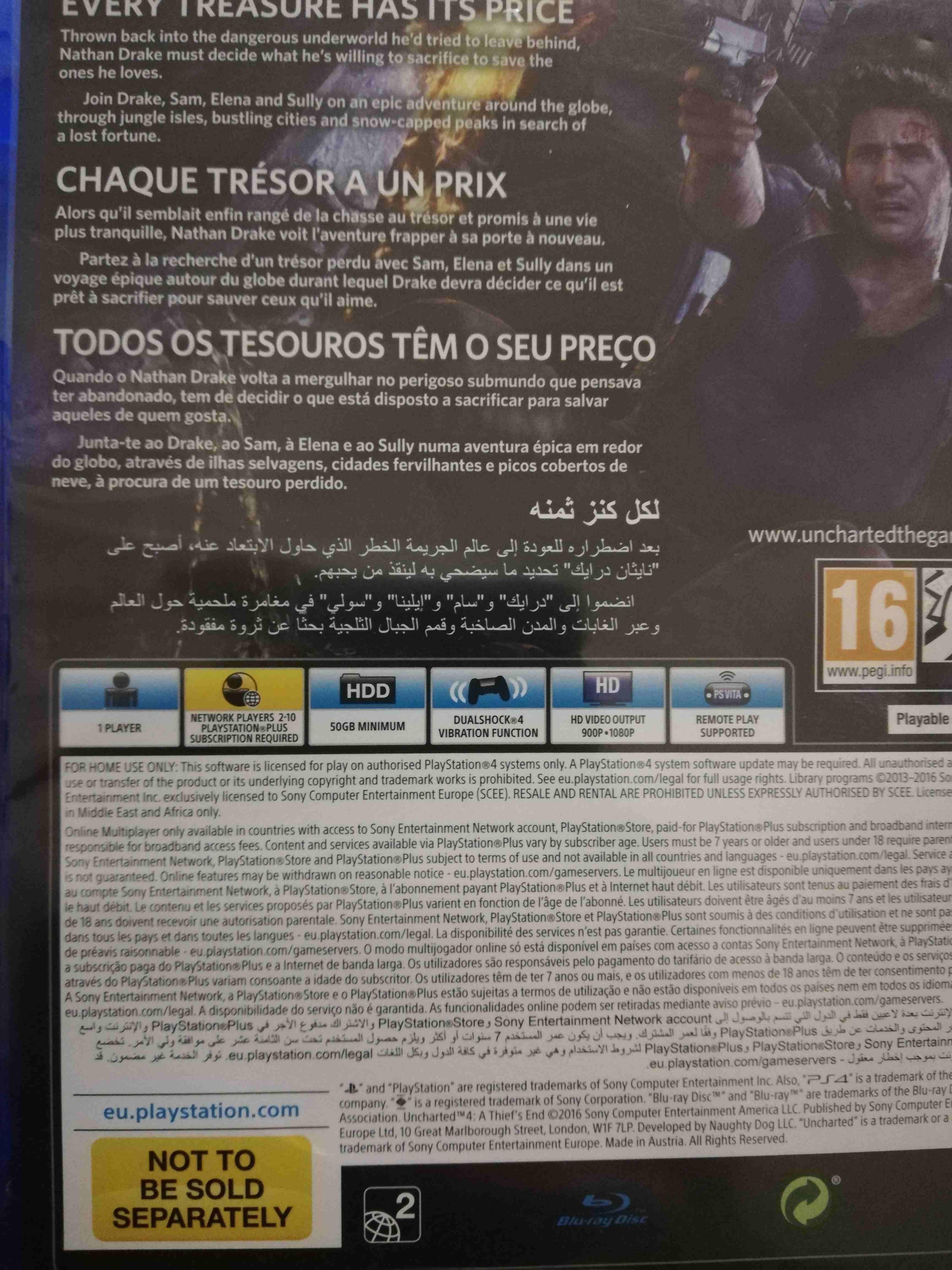 Uncharted 4 نهاية لص ((مدبلجة للغة العربية))
لا تنسَ أنك شاهدت هذا الإعلان في عنكبوت
الألعاب المغ...