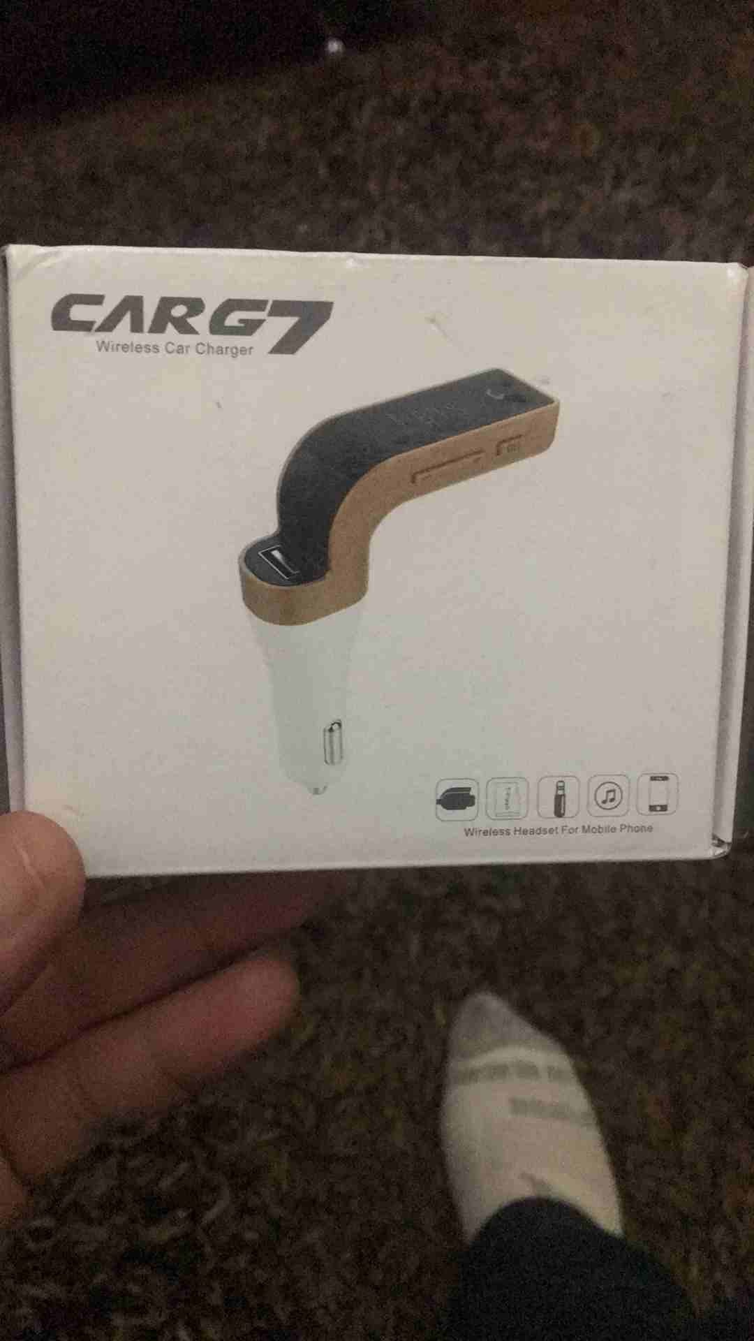 بلوتوث نوع carg7 تعمل على ولاعه السيارره
لا تنسَ أنك شاهدت هذا الإعلان في عنكبوت
بلوتوث تعمل على...