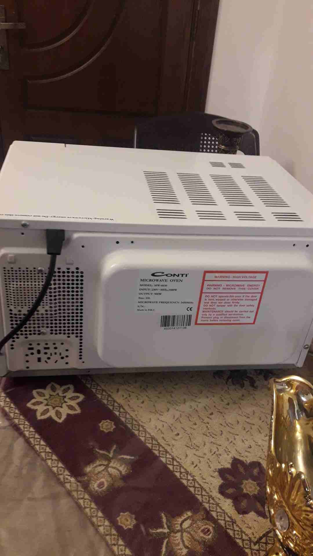 ميكرويف نوع CONTI
لا تنسَ أنك شاهدت هذا الإعلان في عنكبوت
بحاله الوكاله استخدام شهرين شبه جديد ال...