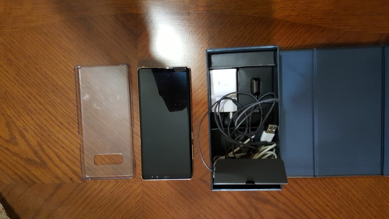 note 8 gold 64gb used for 1 month bci warranty
لا تنسَ أنك شاهدت هذا الإعلان في عنكبوت
التلفو...