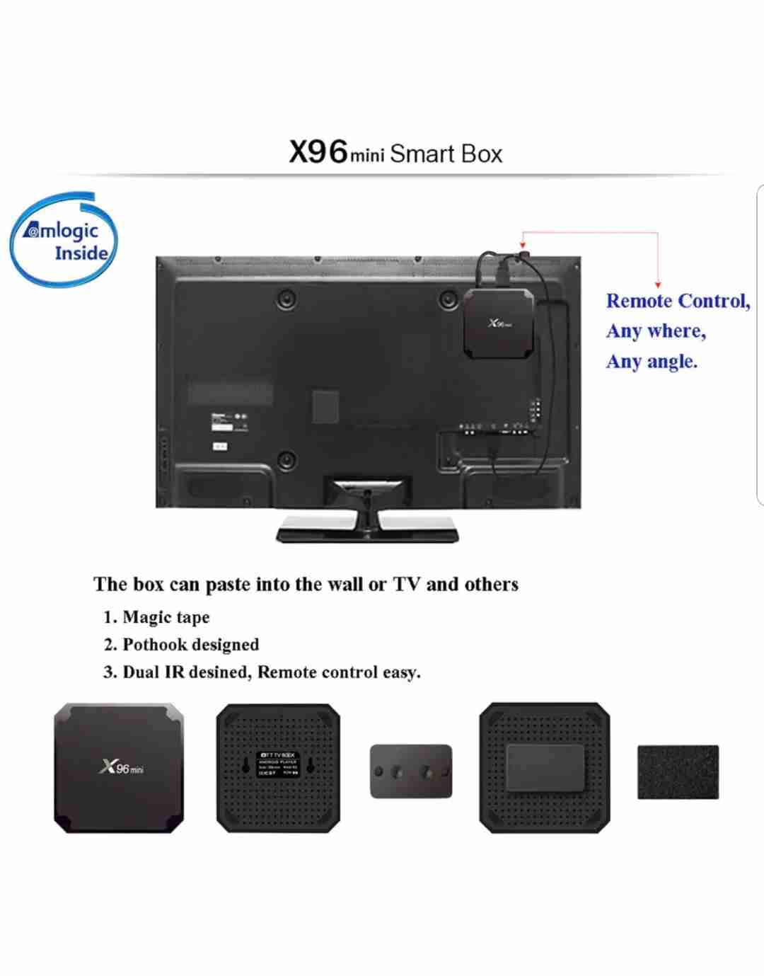 TV BOX 2gb ram
لا تنسَ أنك شاهدت هذا الإعلان في عنكبوت
TV BOX android 7.1 QUAD CORE 2GB RAM 16GB...