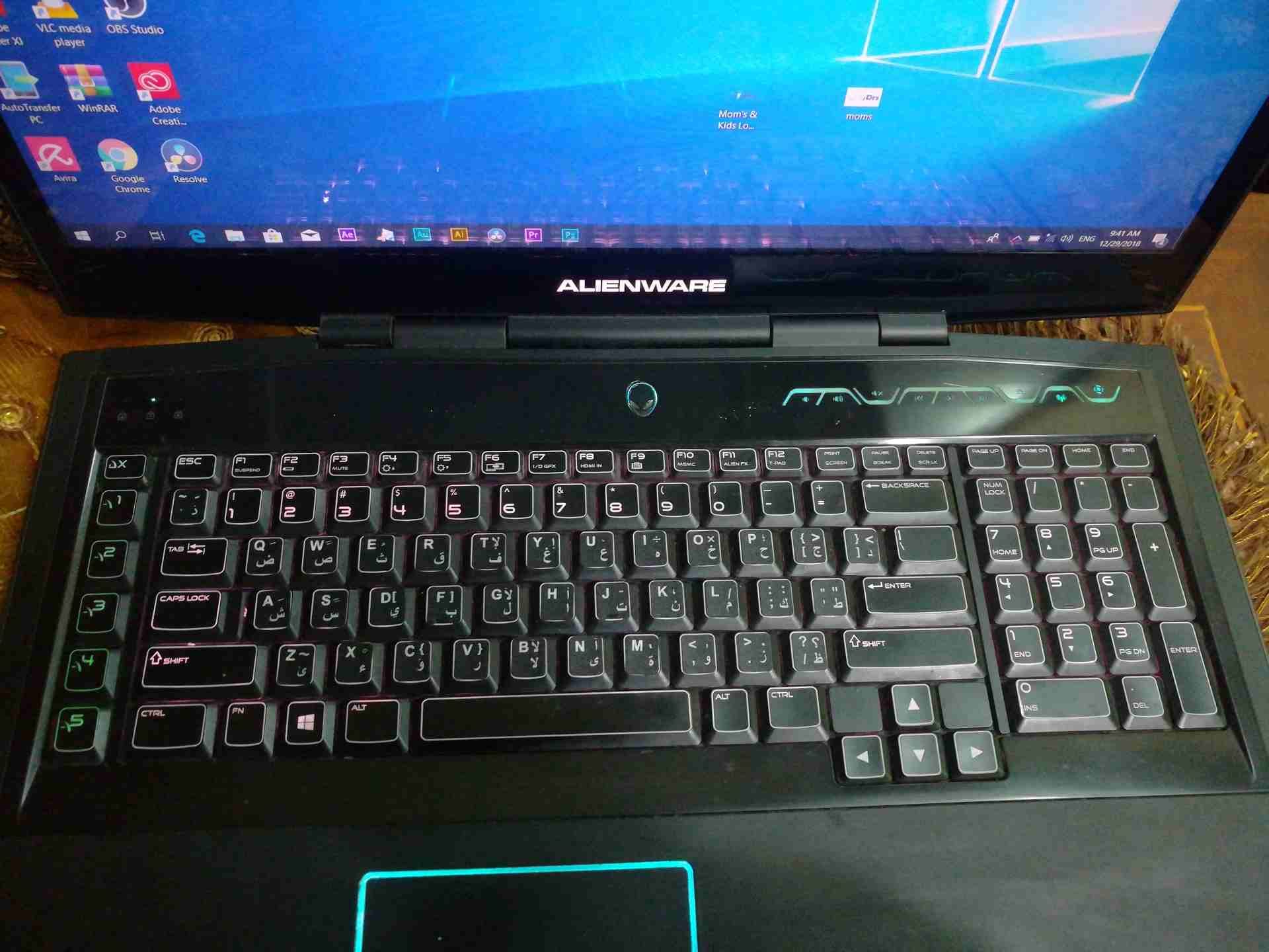 لابتوب Alienware مستعمل للبيع
لا تنسَ أنك شاهدت هذا الإعلان في عنكبوت
2 ssd 240gb
hdd 1 tb
32 ra...