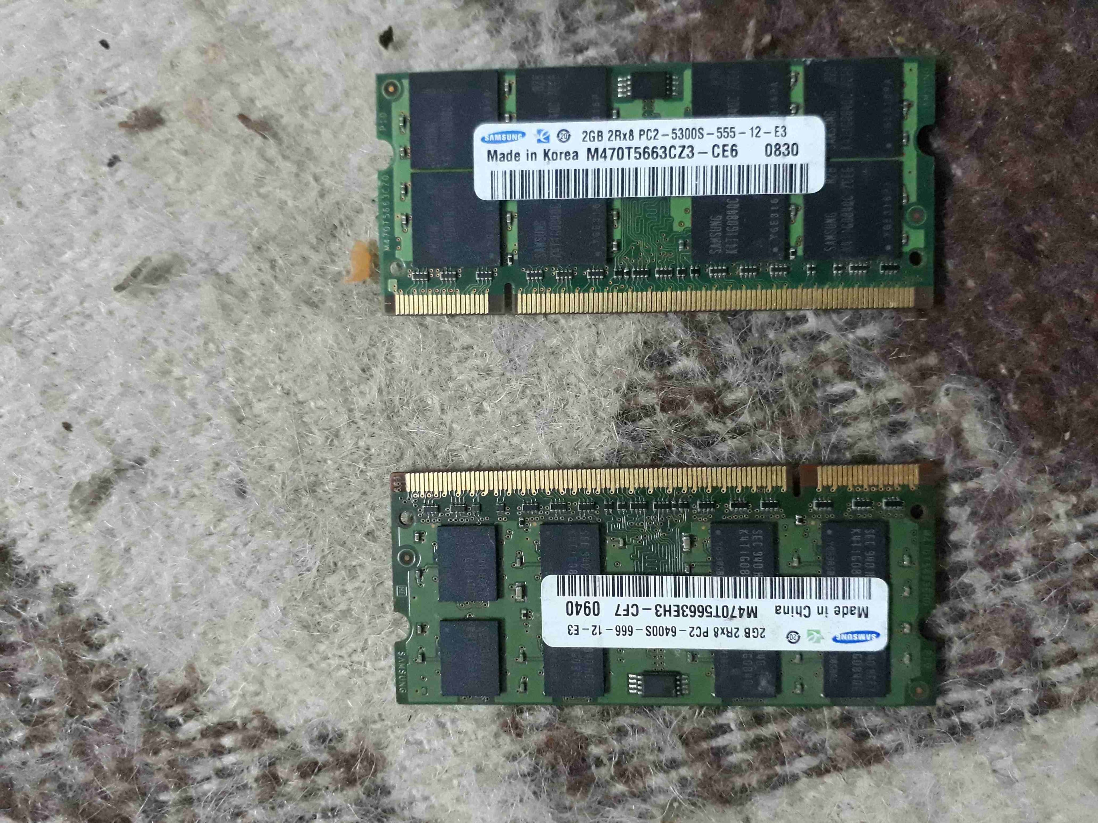 رامات ddr2 4giga حبتين
لا تنسَ أنك شاهدت هذا الإعلان في عنكبوت
تب نظافه حبتين كل حبه 2 جيجا يعني...