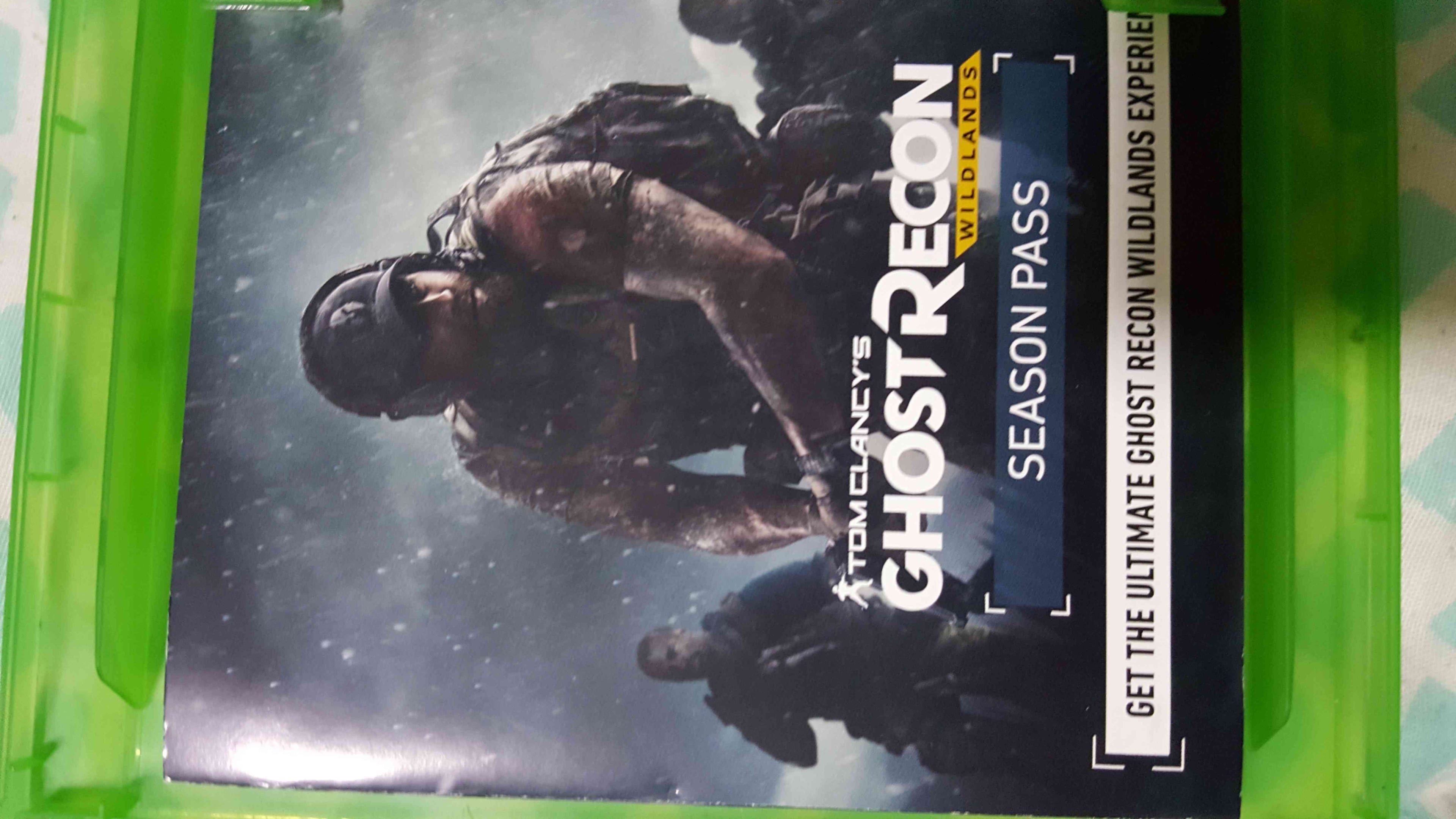 سيدي xbox one / ghost recon
لا تنسَ أنك شاهدت هذا الإعلان في عنكبوت
للبدل او للبيع السيدي نظي...