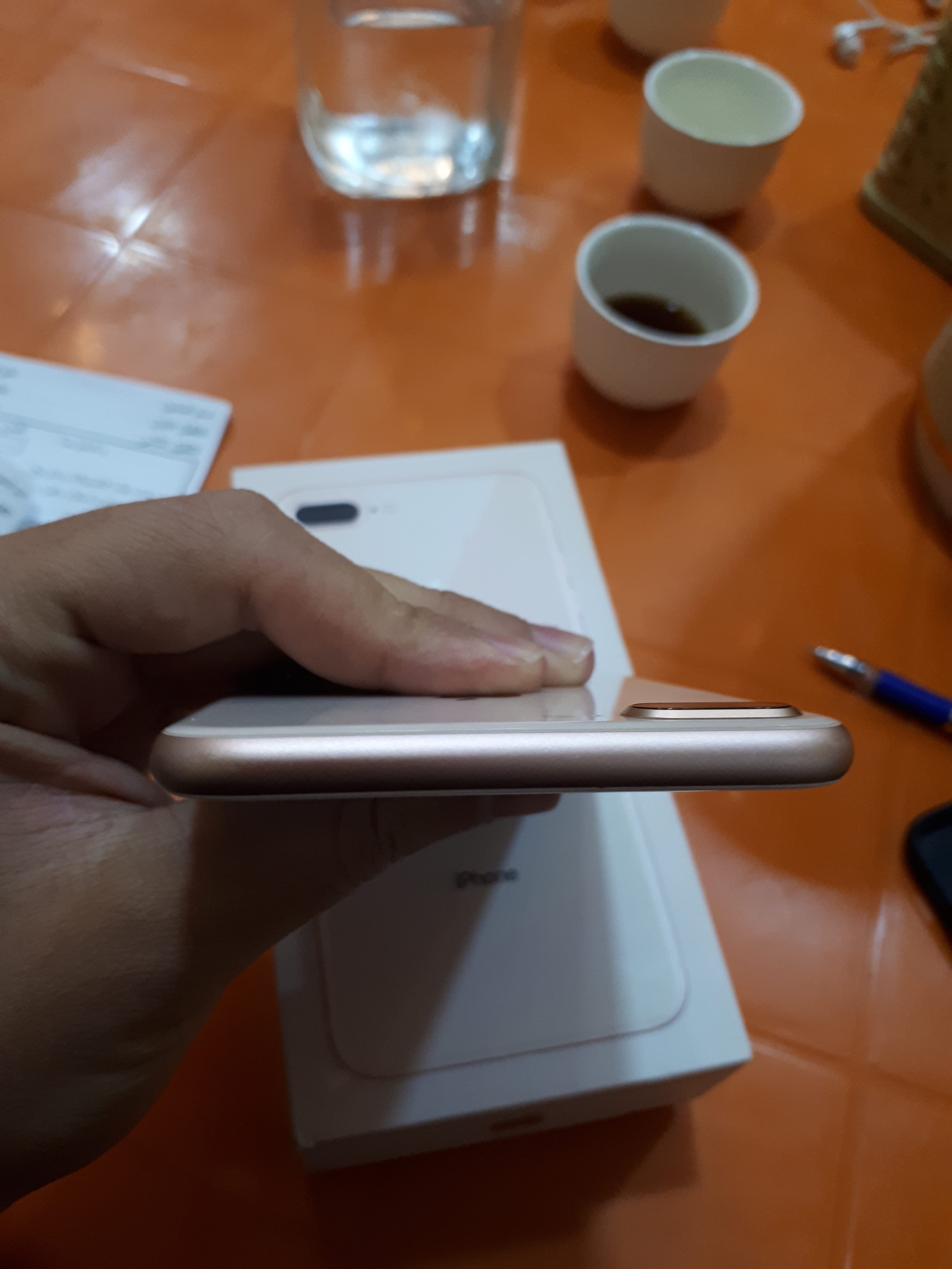 آيفون 8 plus وكالة ولا نقره أصلي لون روز
لا تنسَ أنك شاهدت هذا الإعلان في عنكبوت
لون روز ......