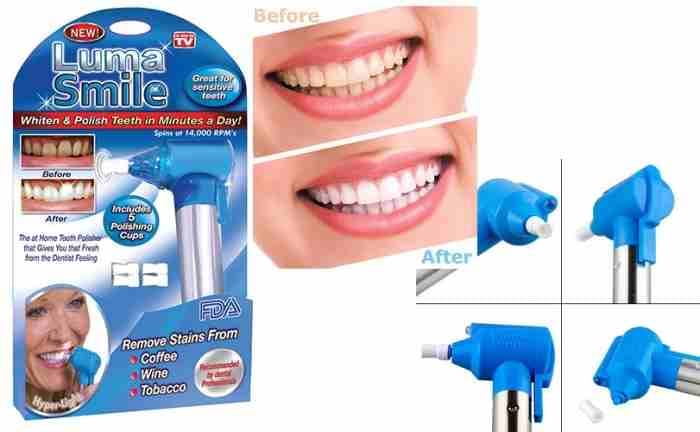 جهاز LUMA SMILE لتنظيف وتلميع الأسنان
لا تنسَ أنك شاهدت هذا الإعلان في عنكبوت
جهاز تنظيف الاسنان...
