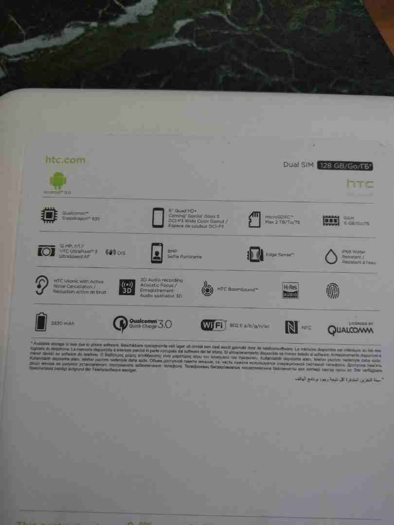 htc u11 plus
لا تنسَ أنك شاهدت هذا الإعلان في عنكبوت
HTC U11 128GB 6GBRAM
https://www.gsmarena....